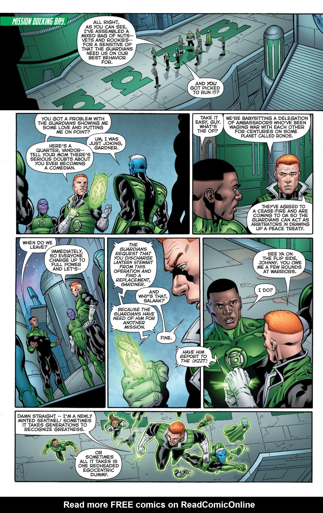 Read online Green Lantern: Rise of the Third Army comic -  Issue # TPB - 69