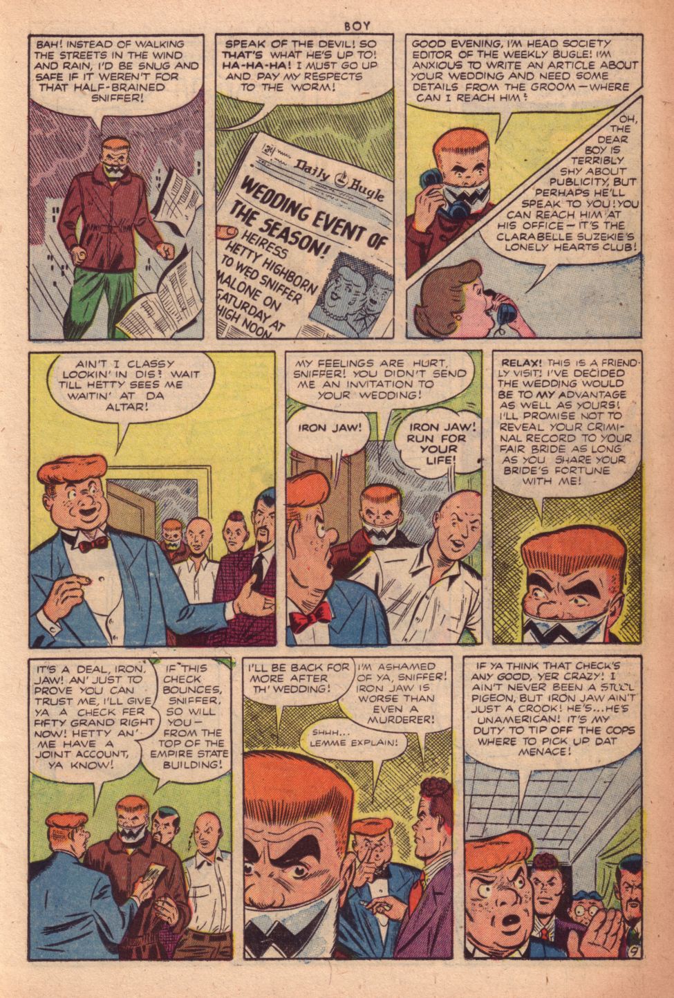 Read online Boy Comics comic -  Issue #85 - 11