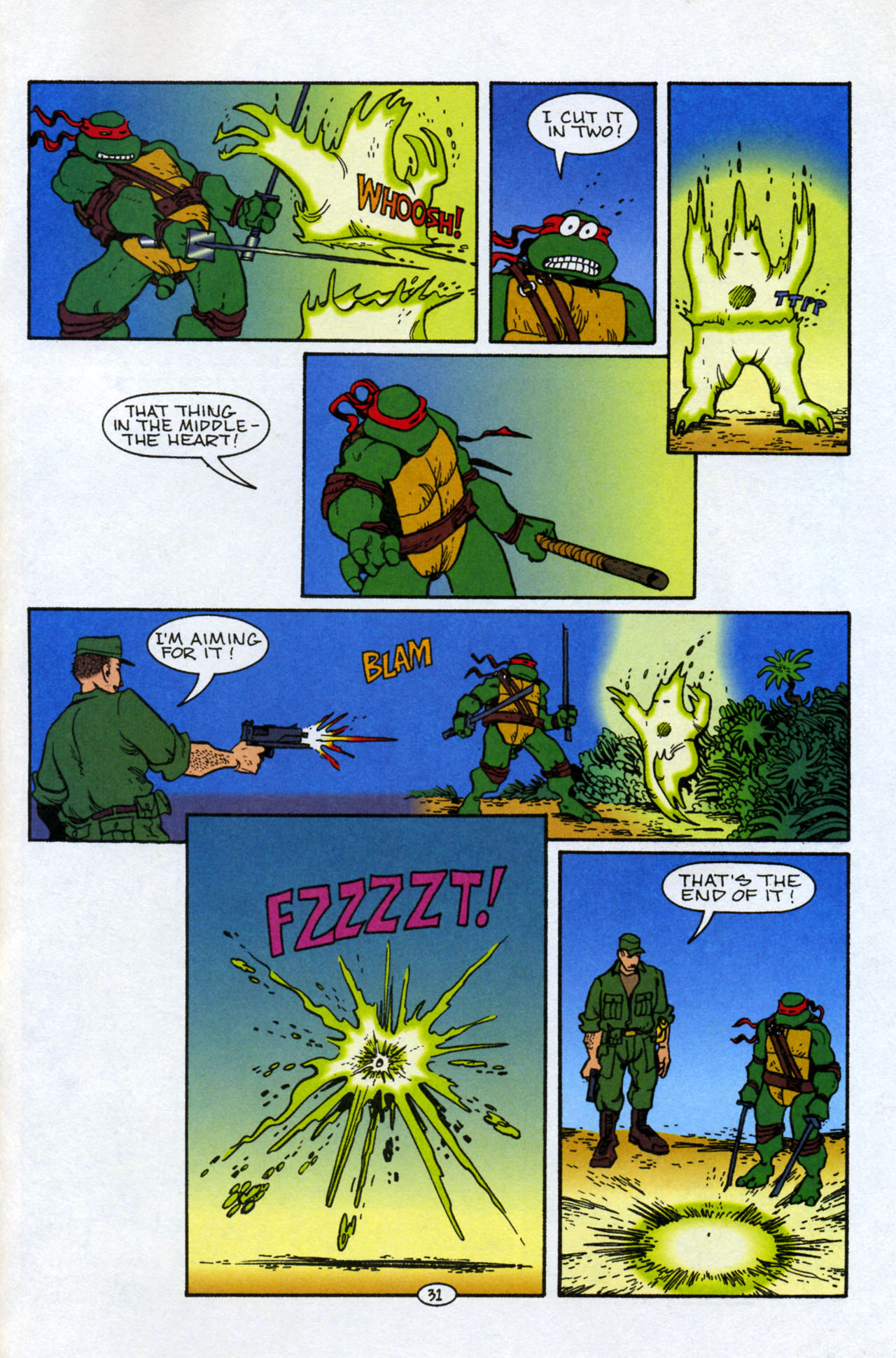 Teenage Mutant Ninja Turtles/Flaming Carrot Crossover Issue #1 #1 - English 32