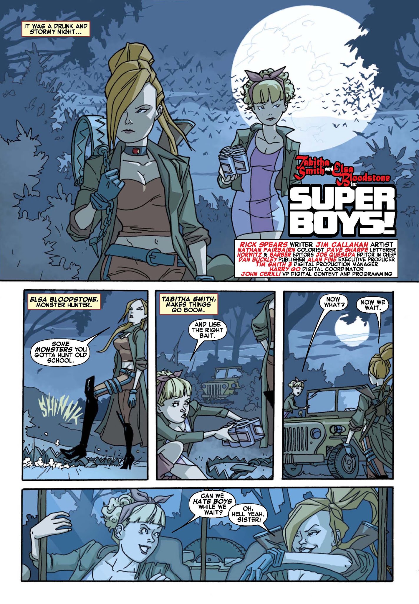 Read online Astonishing Tales: Boom Boom and Elsa comic -  Issue # Full - 2