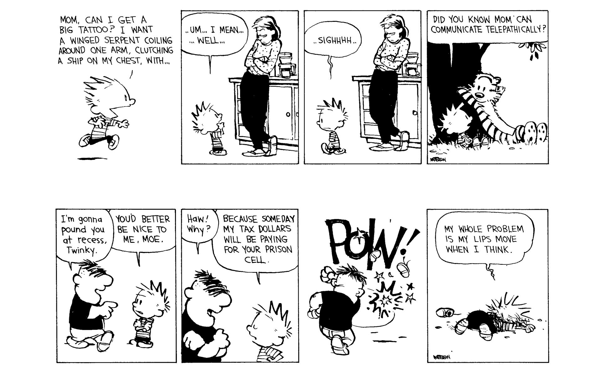 Read online Calvin and Hobbes comic -  Issue #10 - 59