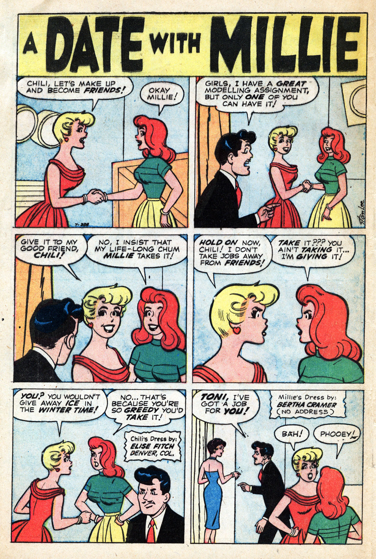 Read online A Date with Millie (1959) comic -  Issue #1 - 32