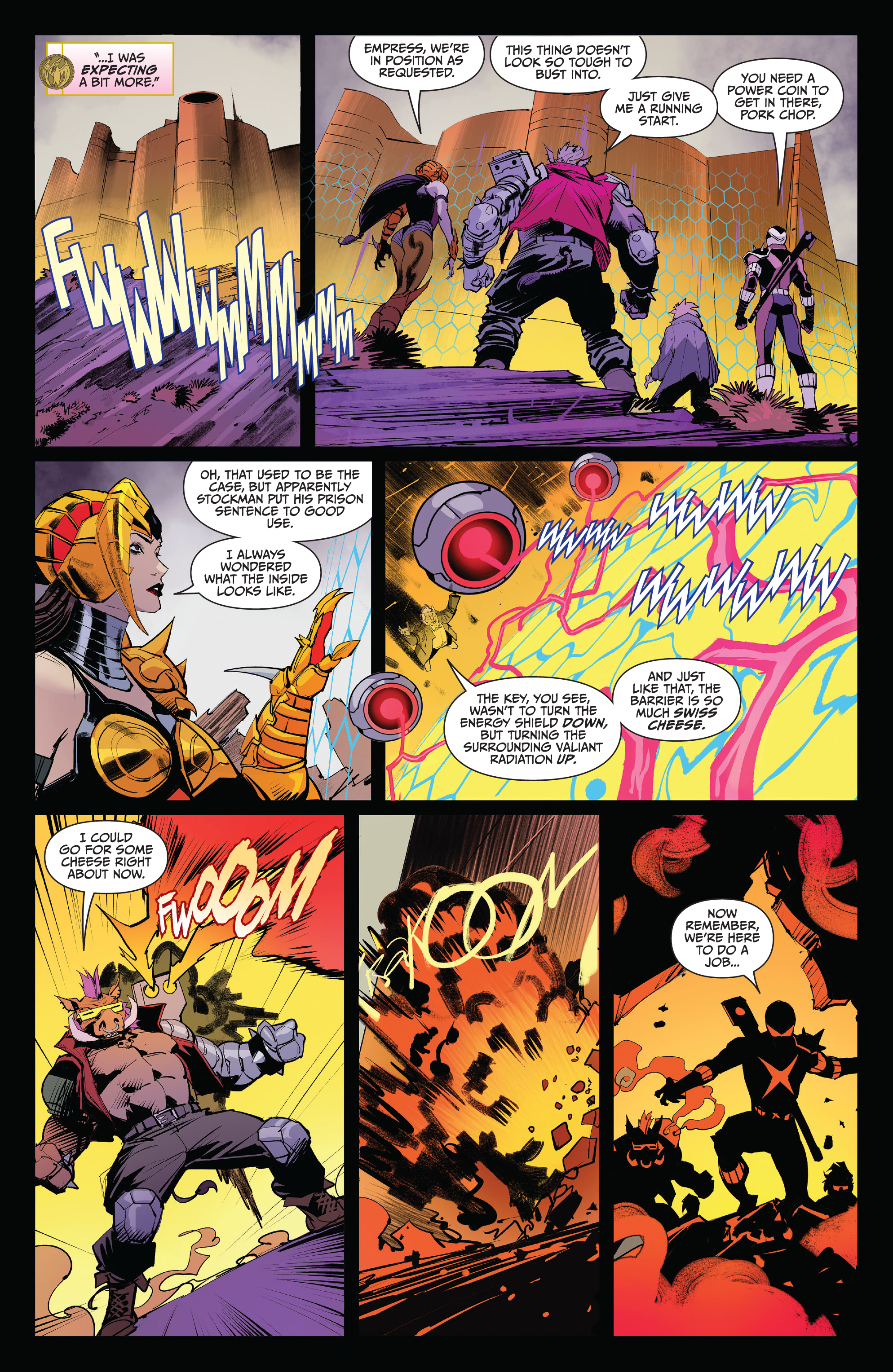 Read online Mighty Morphin Power Rangers/ Teenage Mutant Ninja Turtles II comic -  Issue #2 - 16