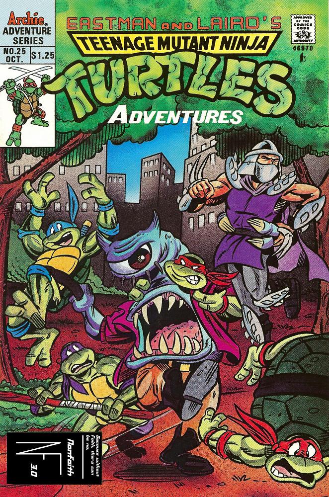 Read online Teenage Mutant Ninja Turtles Adventures (1989) comic -  Issue #25 - 1