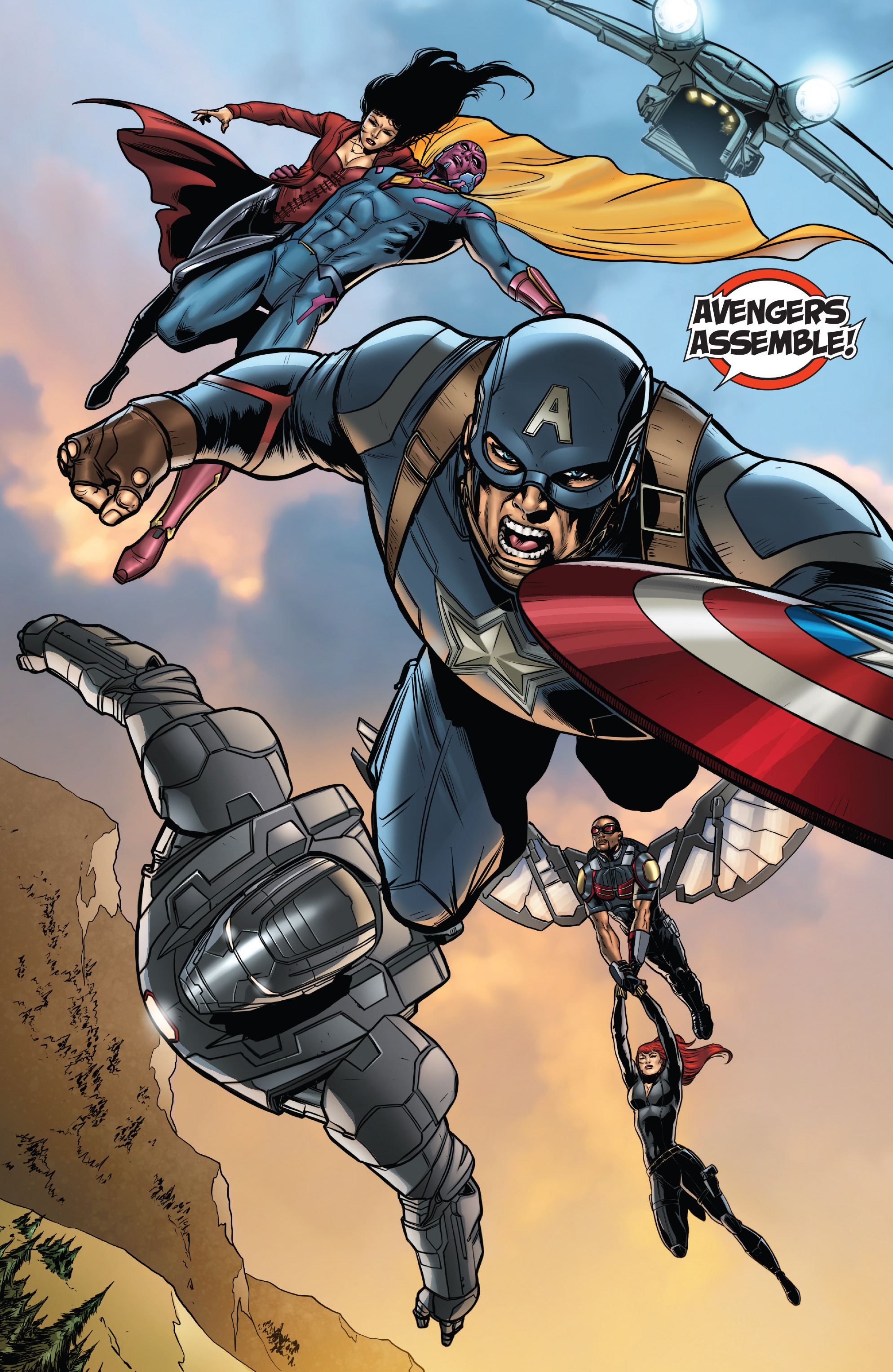 Read online Captain America: Road to War comic -  Issue # Full - 14
