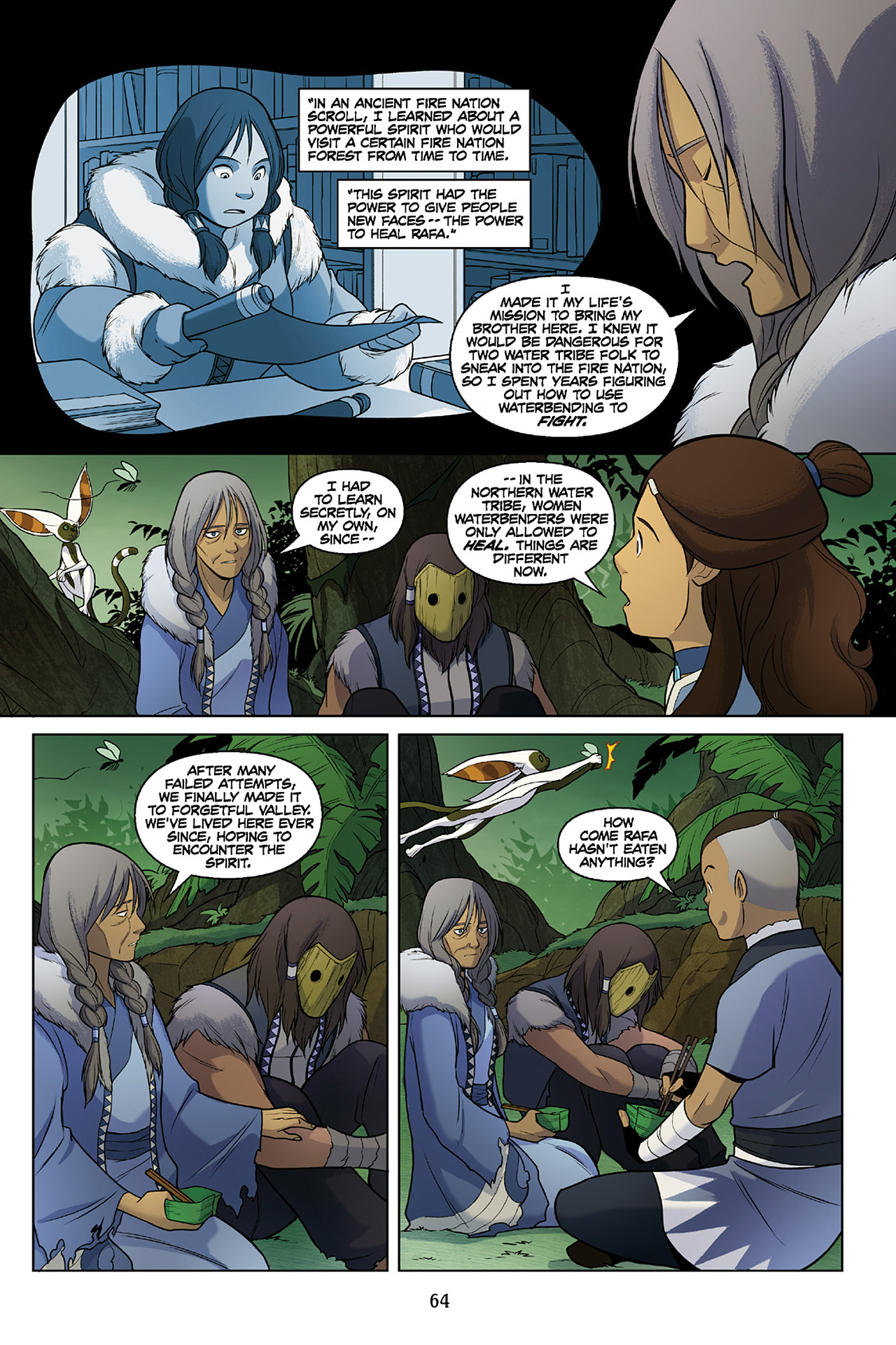 Read online Nickelodeon Avatar: The Last Airbender - The Search comic -  Issue # Part 2 - 65