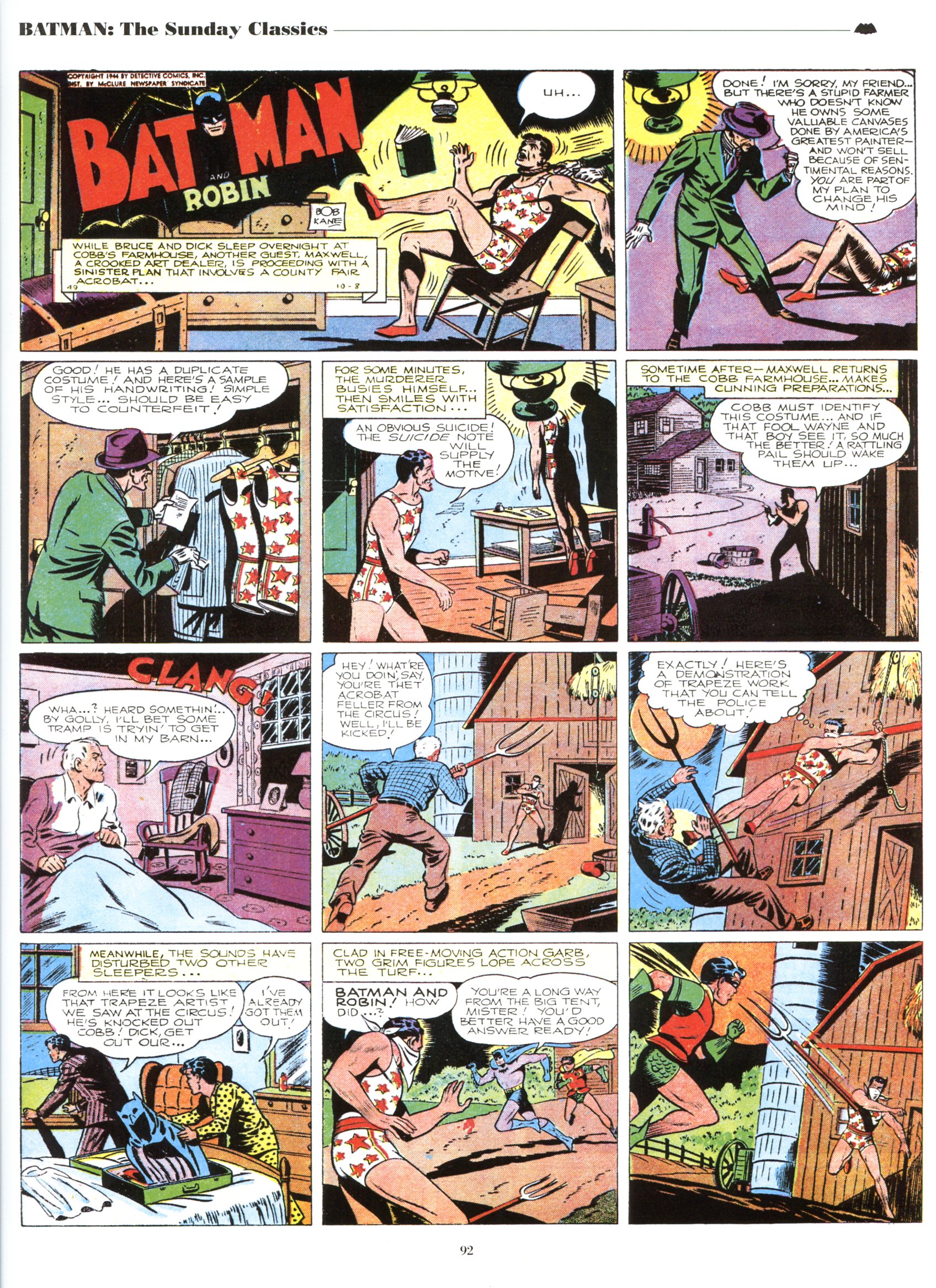 Read online Batman: The Sunday Classics comic -  Issue # TPB - 98