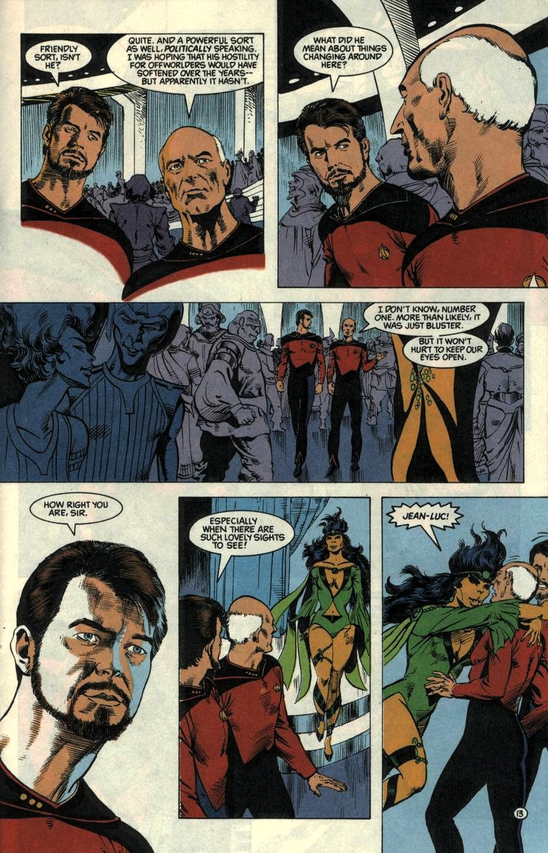 Read online Star Trek: The Next Generation (1989) comic -  Issue #1 - 14