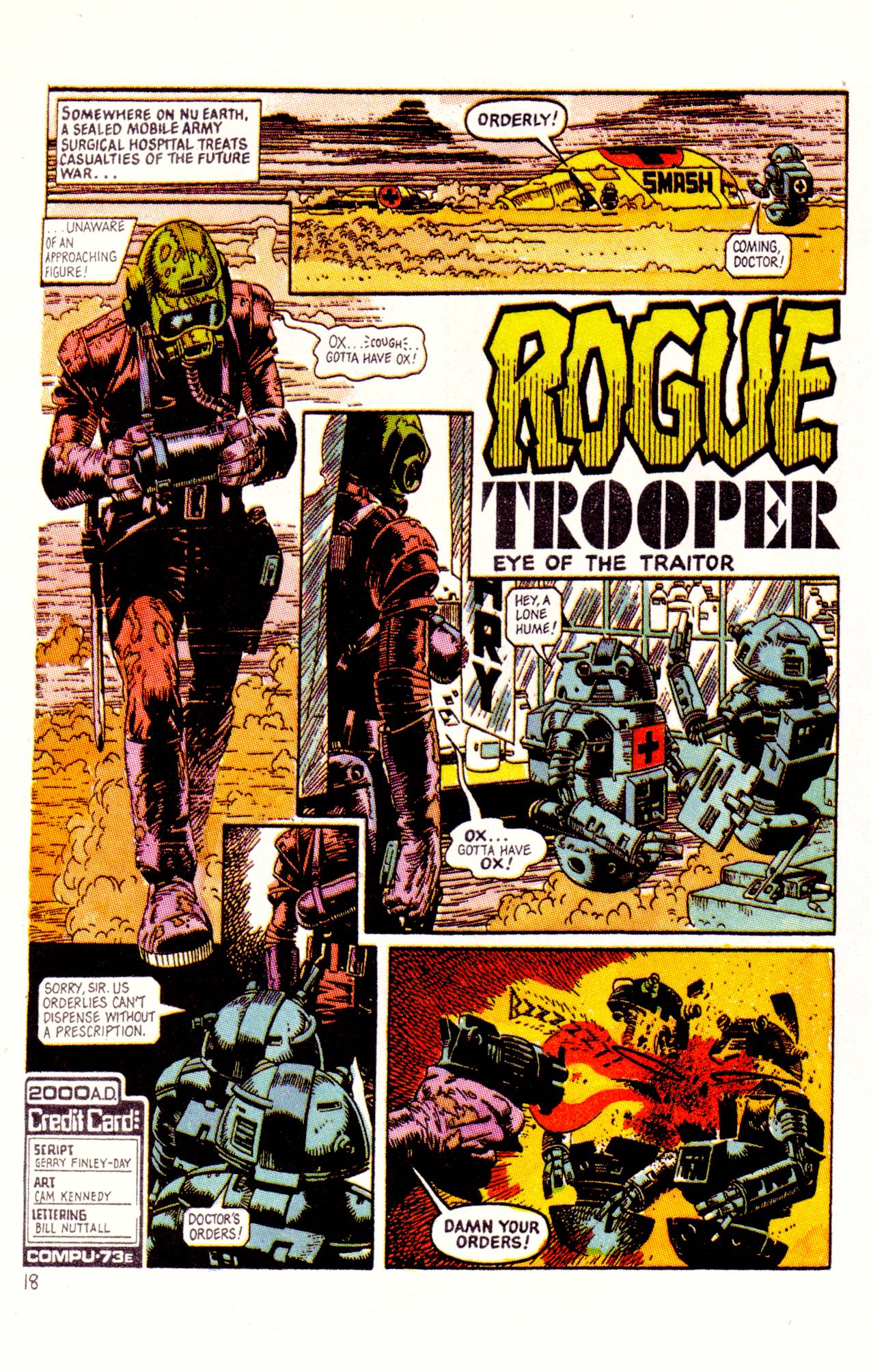 Read online Rogue Trooper (1986) comic -  Issue #13 - 19