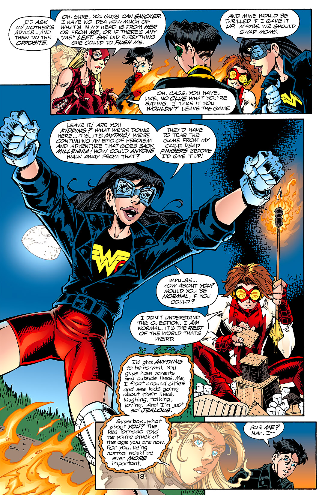 Read online Young Justice (1998) comic -  Issue #7 - 19