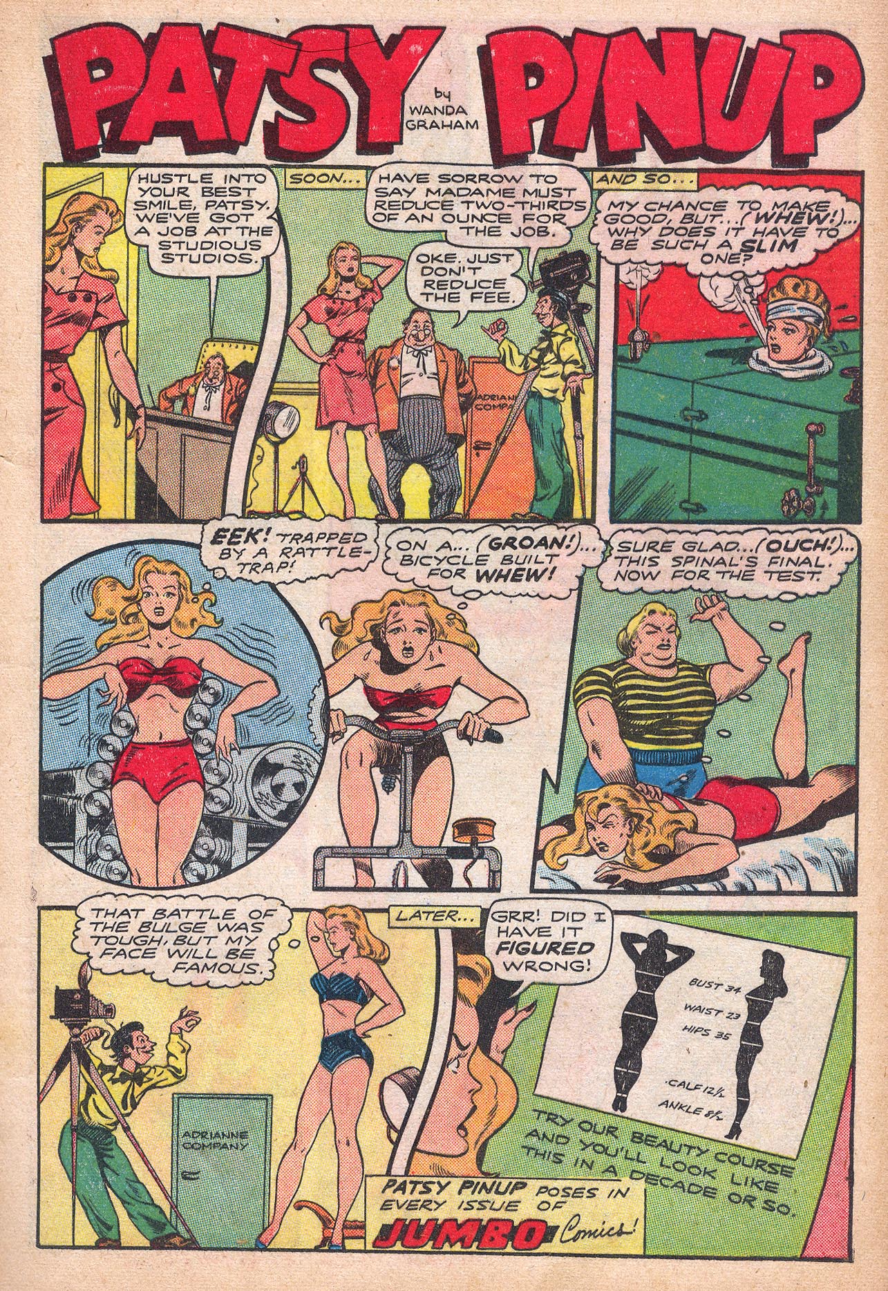 Read online Jumbo Comics comic -  Issue #96 - 19
