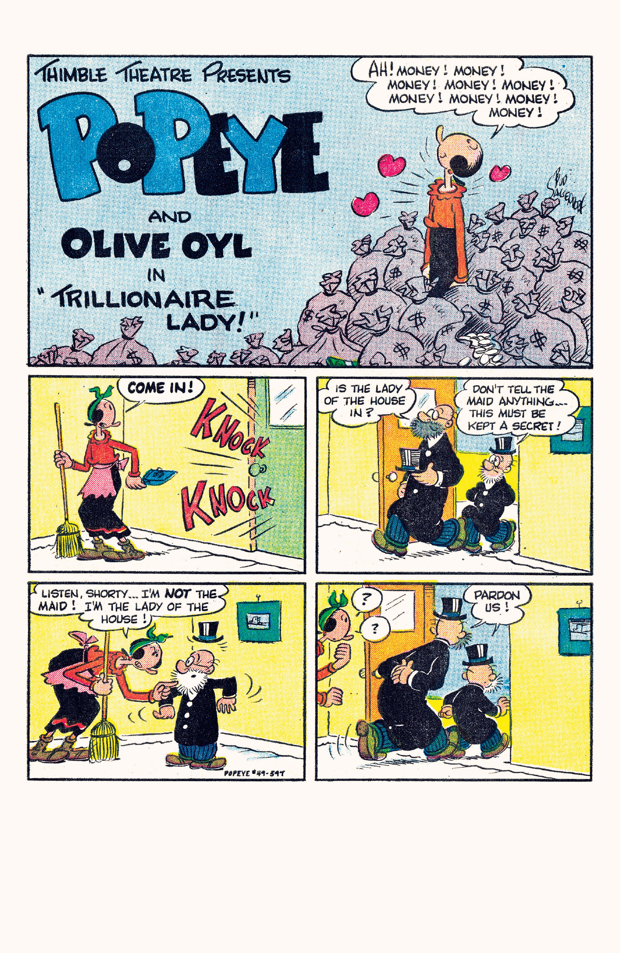 Read online Classic Popeye comic -  Issue #49 - 3