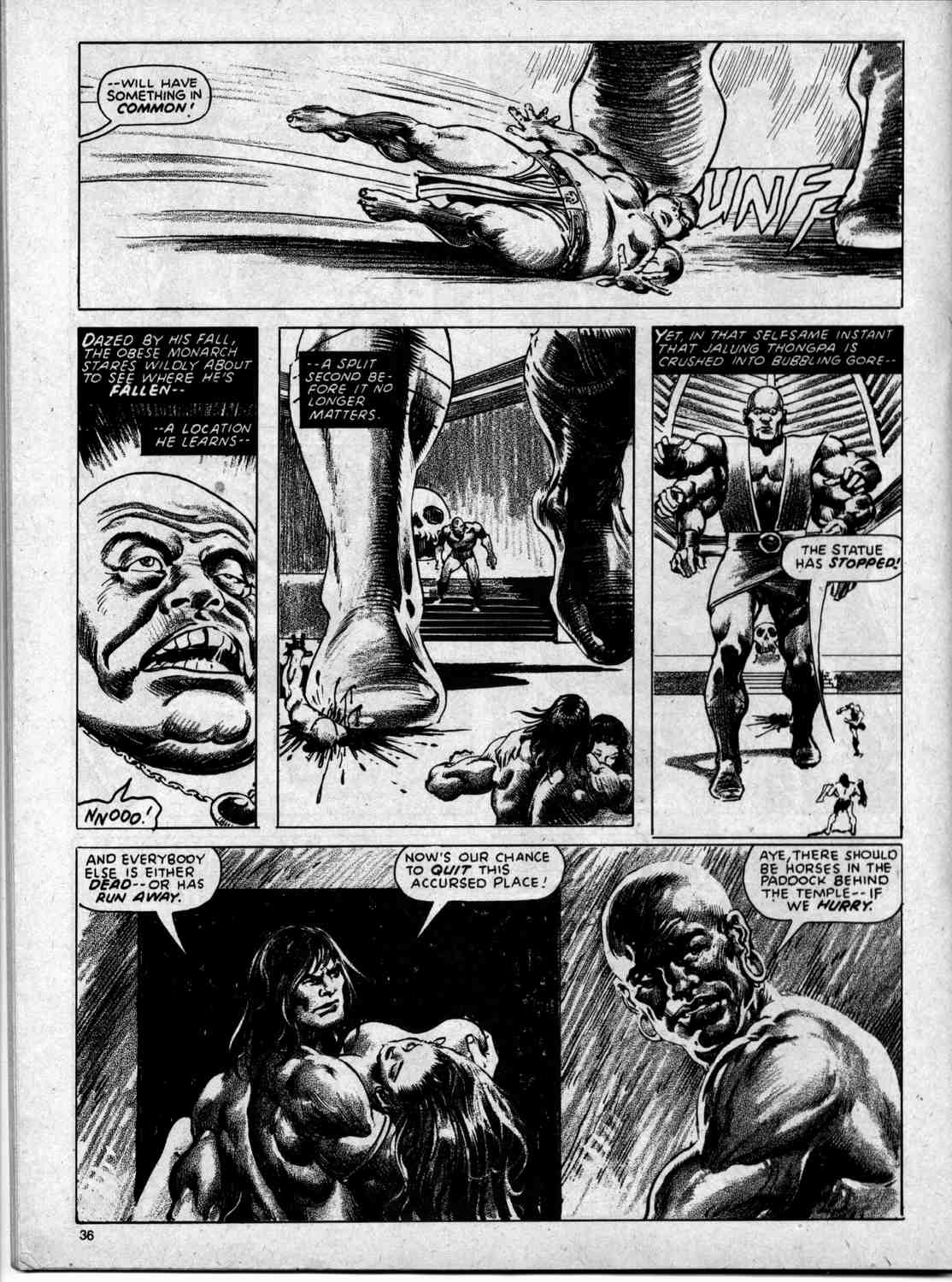 The Savage Sword Of Conan issue 59 - Page 36