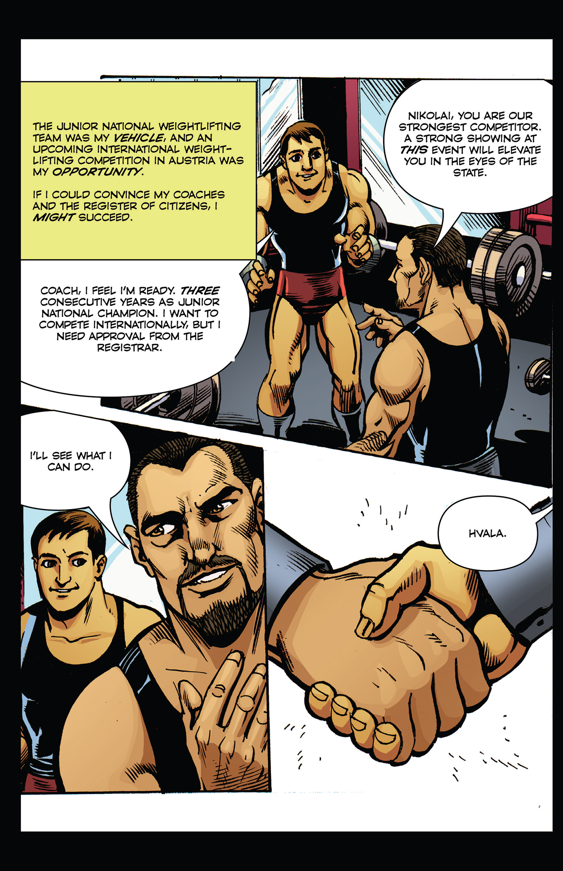 Read online Turnbuckle Titans: Nikolai Volkoff comic -  Issue #1 - 19