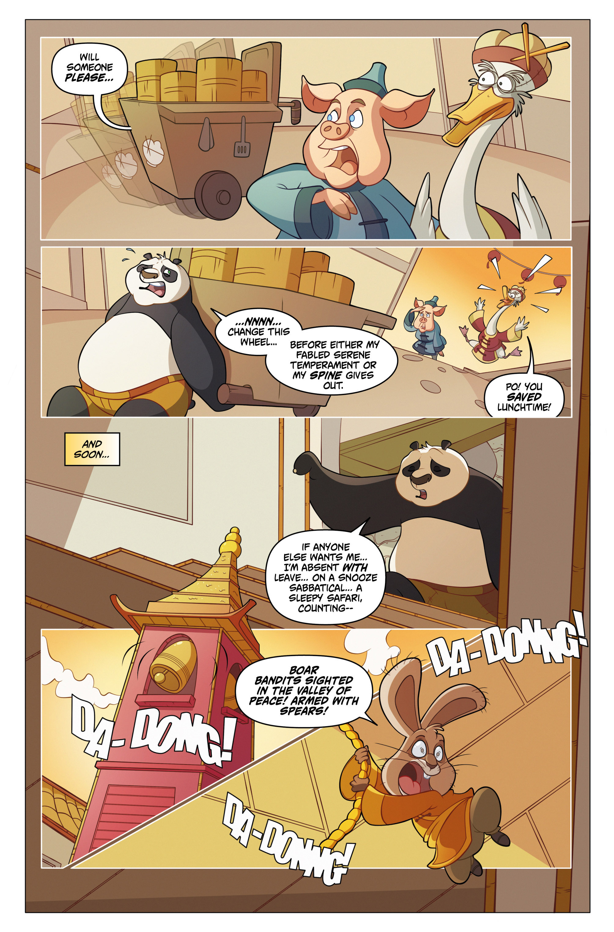 Read online DreamWorks Kung Fu Panda comic -  Issue #2 - 24