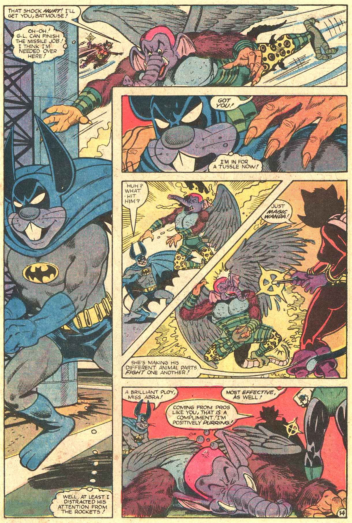 Read online Captain Carrot and His Amazing Zoo Crew! comic -  Issue #15 - 16