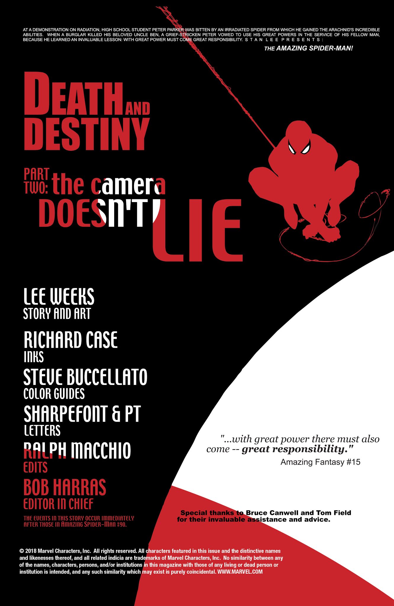 Read online Spider-Man: Death and Destiny comic -  Issue #2 - 2