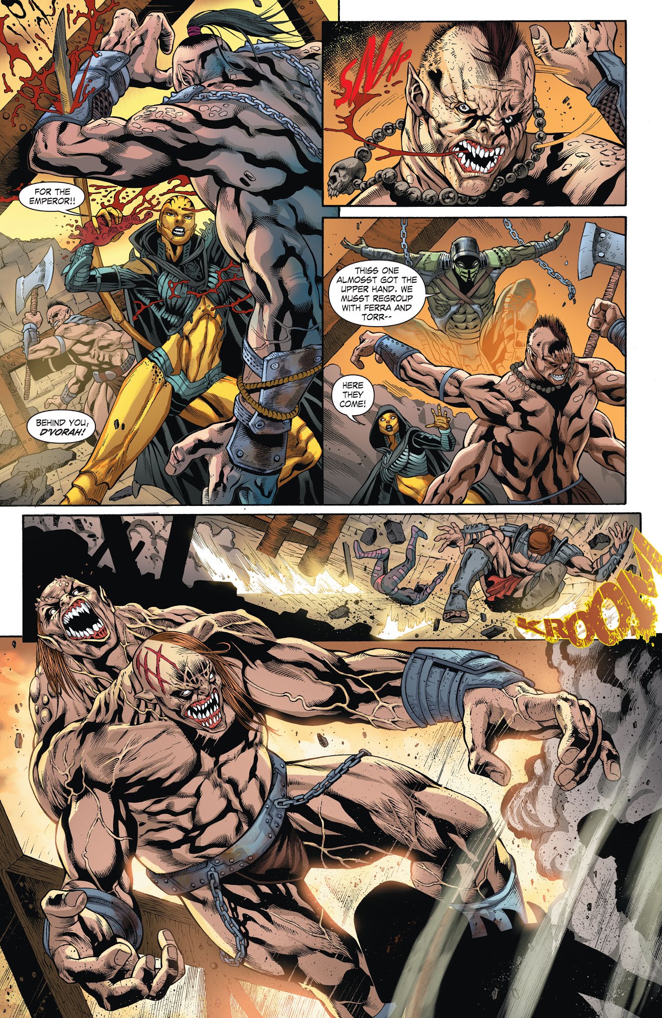 Read online Mortal Kombat X [I] comic -  Issue # _TPB 2 - 59