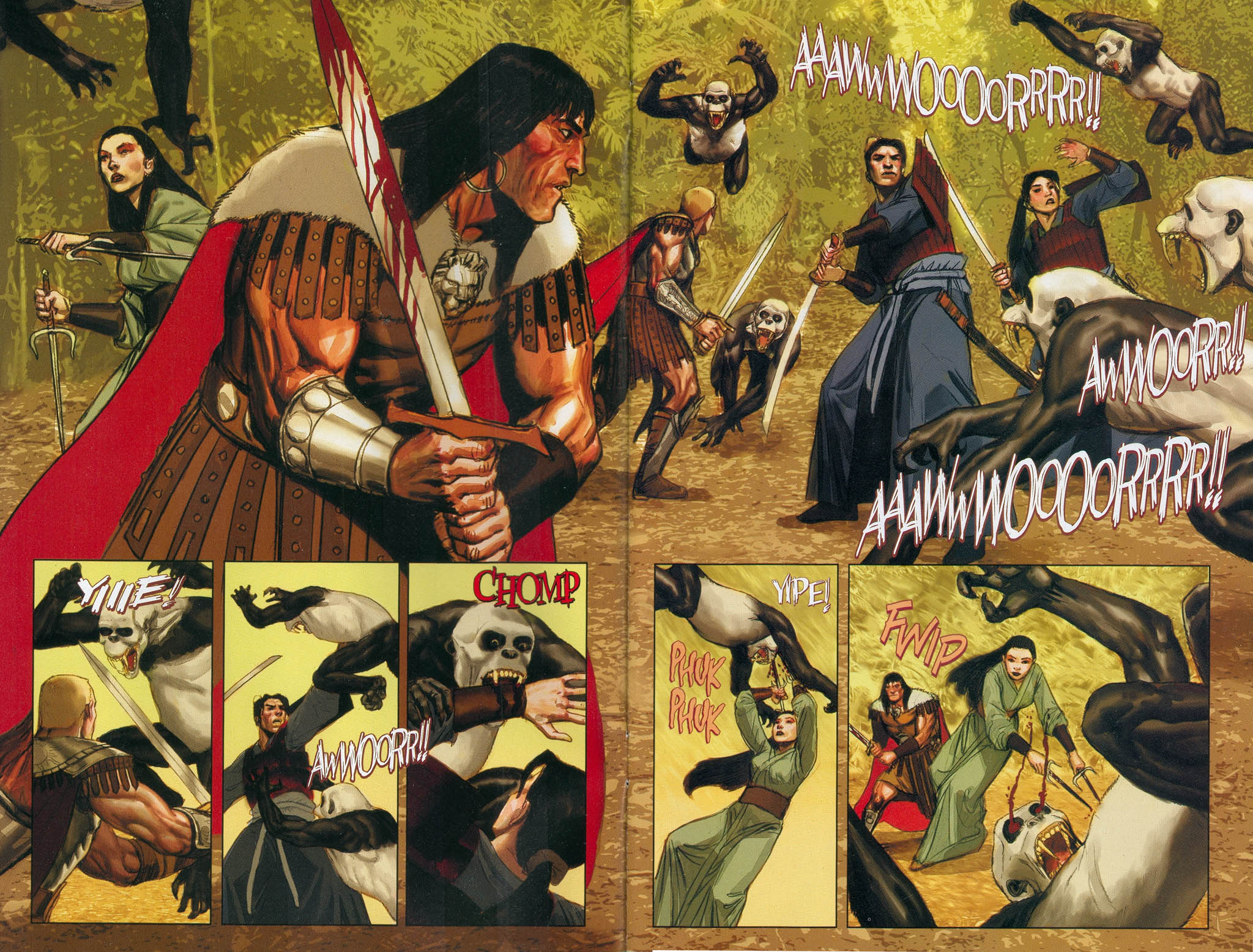 Read online Conan and the Demons of Khitai comic -  Issue #3 - 4