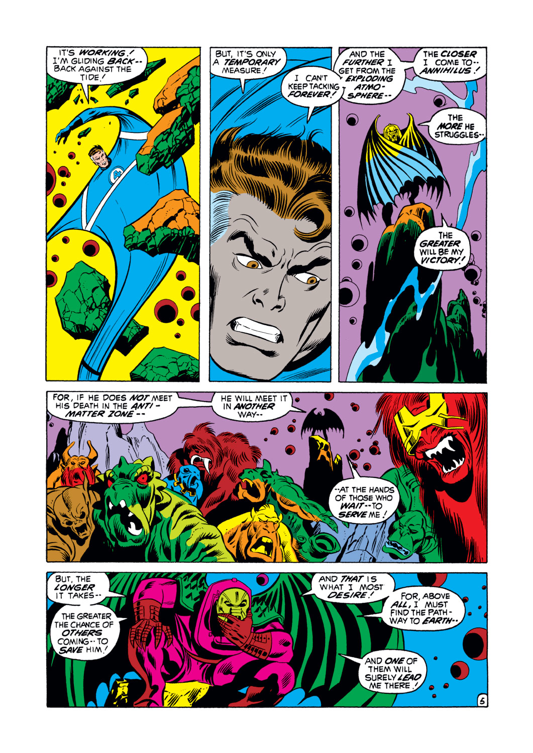 Read online Fantastic Four (1961) comic -  Issue #110 - 6