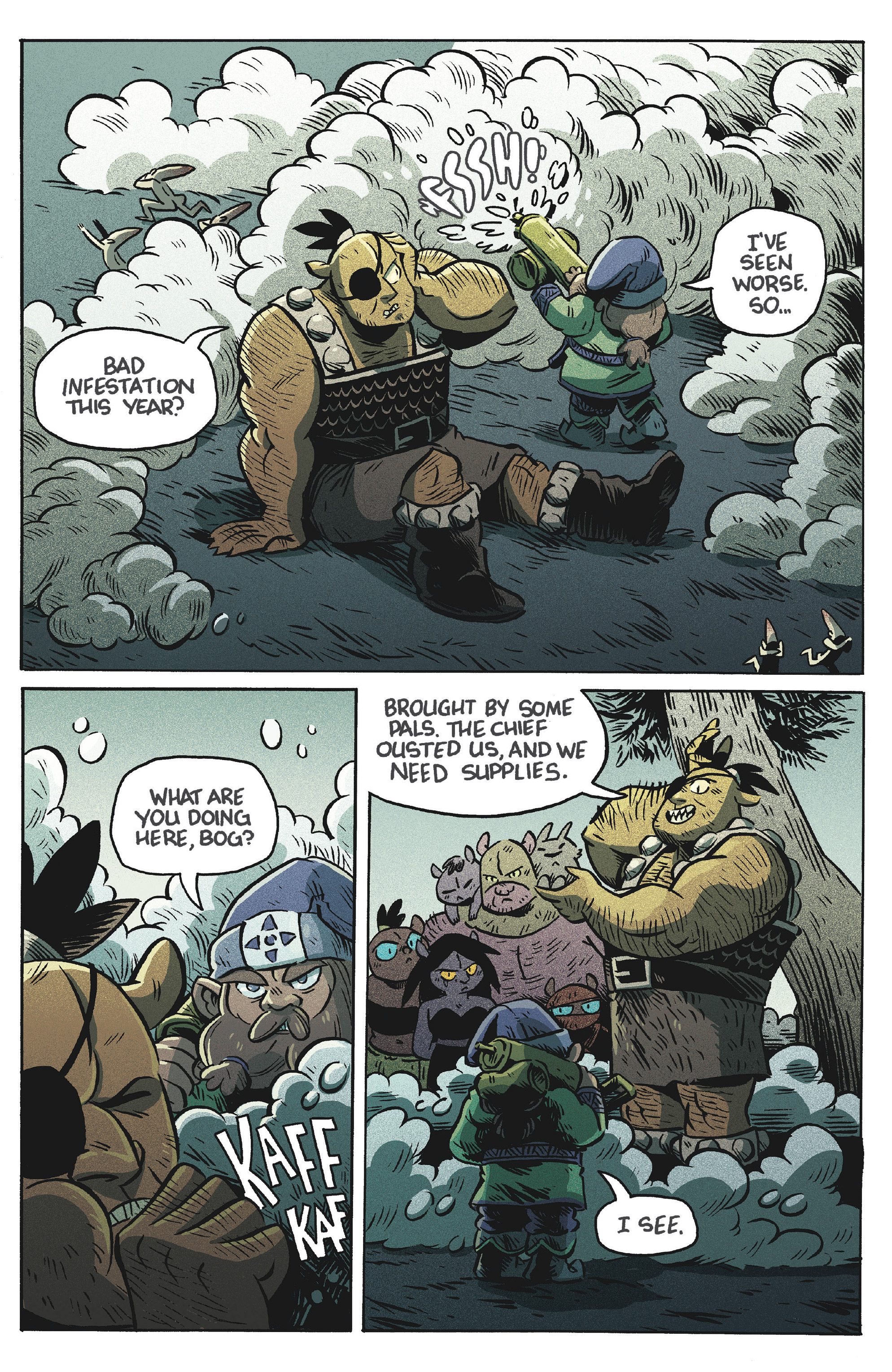 Read online ORCS! comic -  Issue #4 - 6