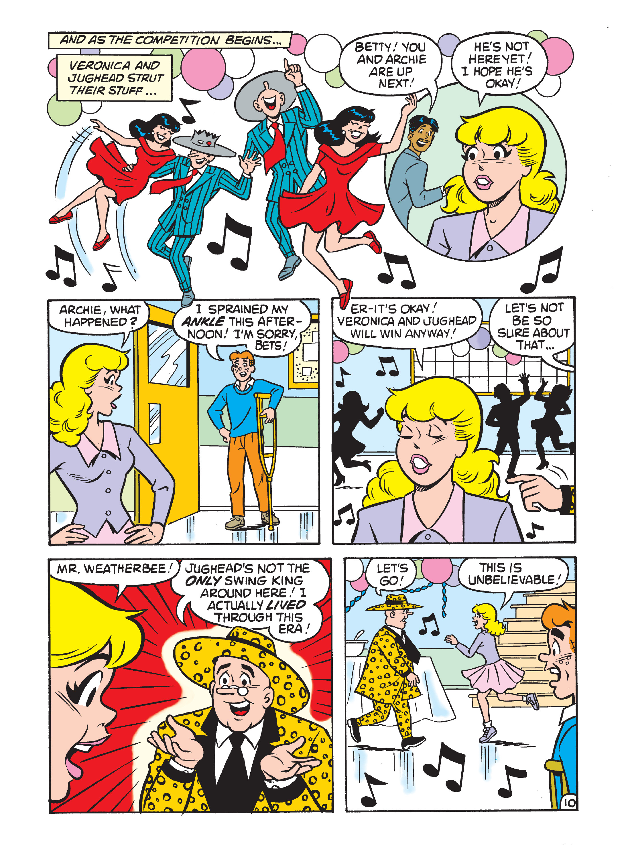 Read online Archie 75th Anniversary Digest comic -  Issue #5 - 214