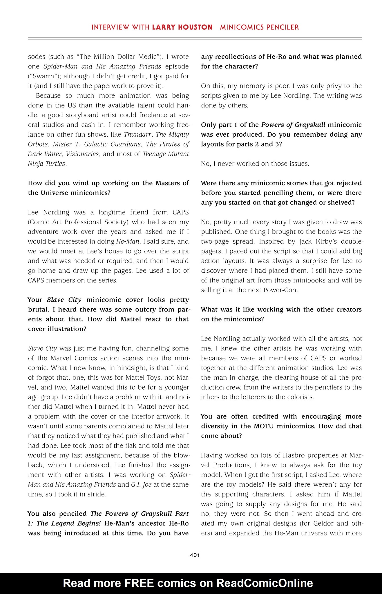 Read online He-Man and the Masters of the Universe Minicomic Collection comic -  Issue # TPB 1 - 392