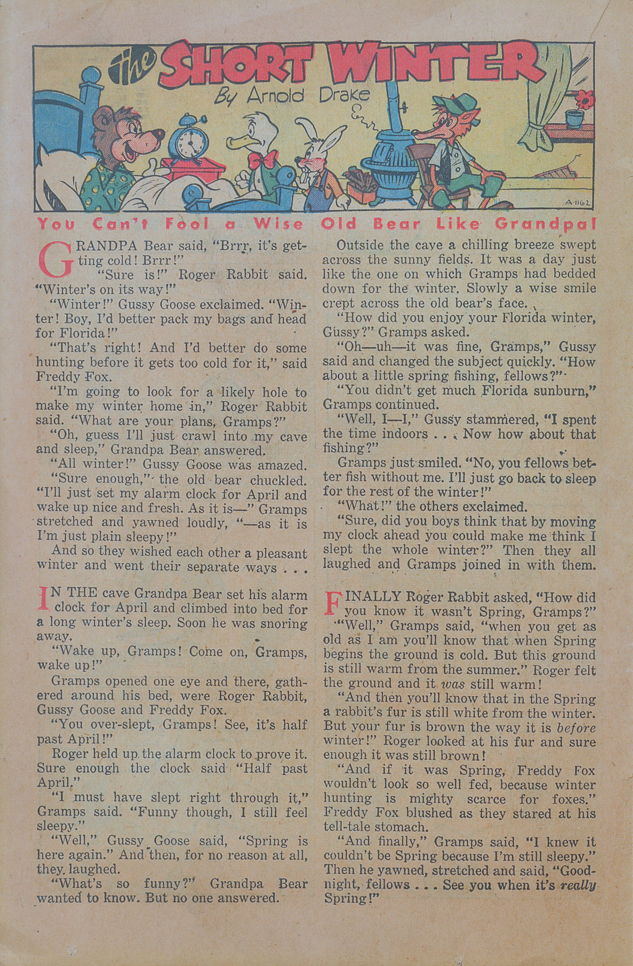 Read online Willie The Penguin comic -  Issue #1 - 18