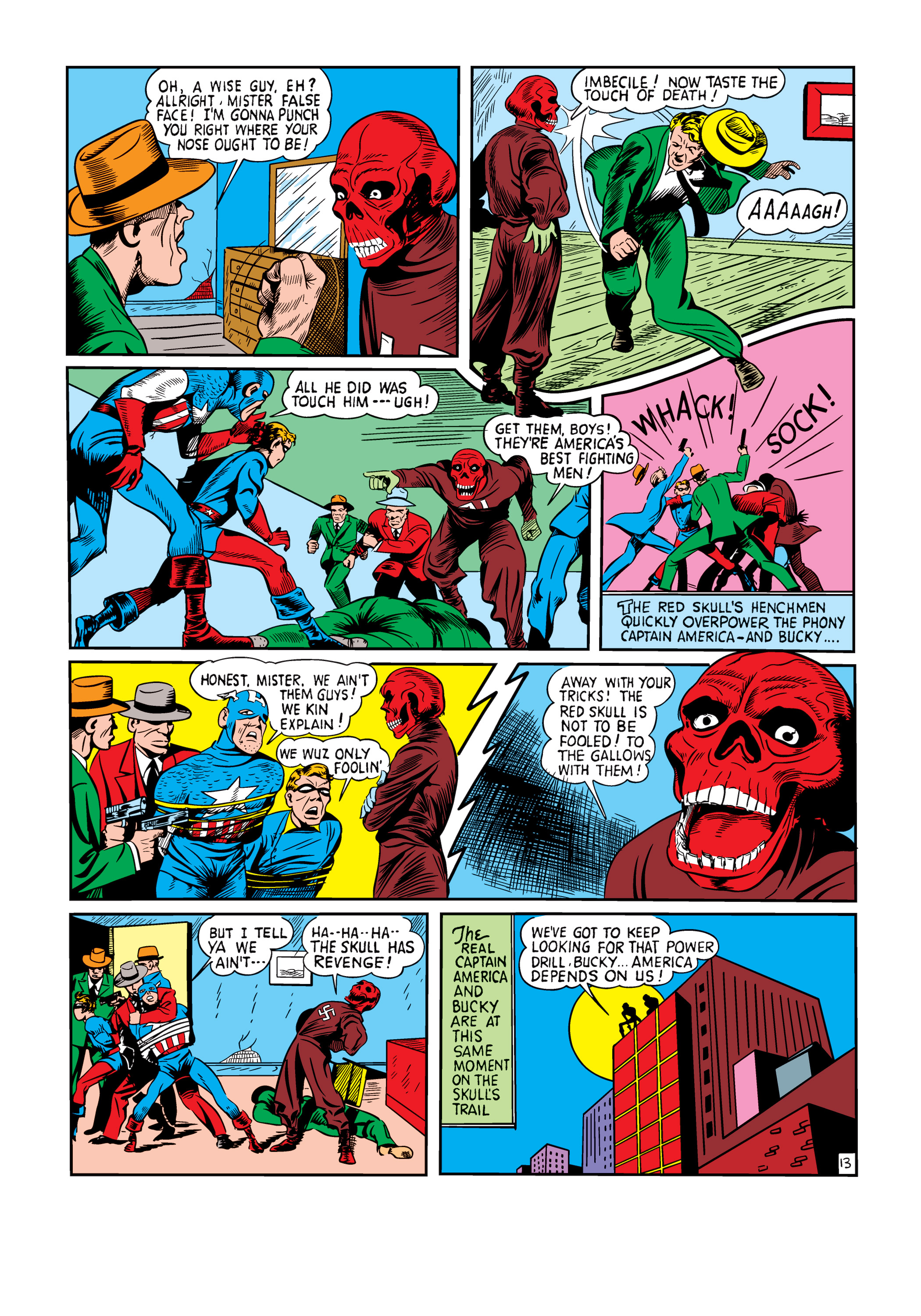 Read online Marvel Masterworks: Golden Age Captain America comic -  Issue # TPB 1 (Part 2) - 56