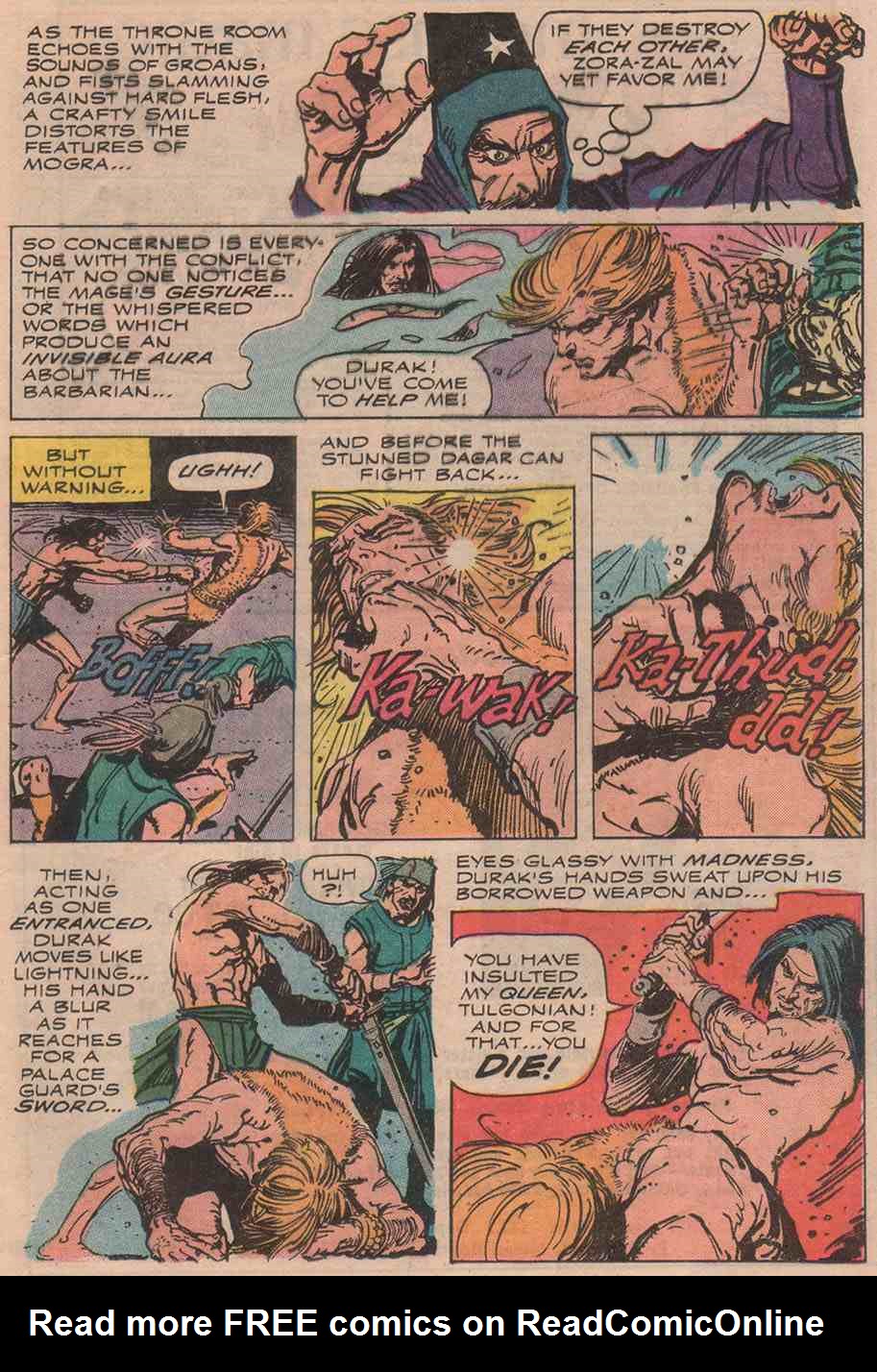 Read online Dagar the Invincible comic -  Issue #7 - 13