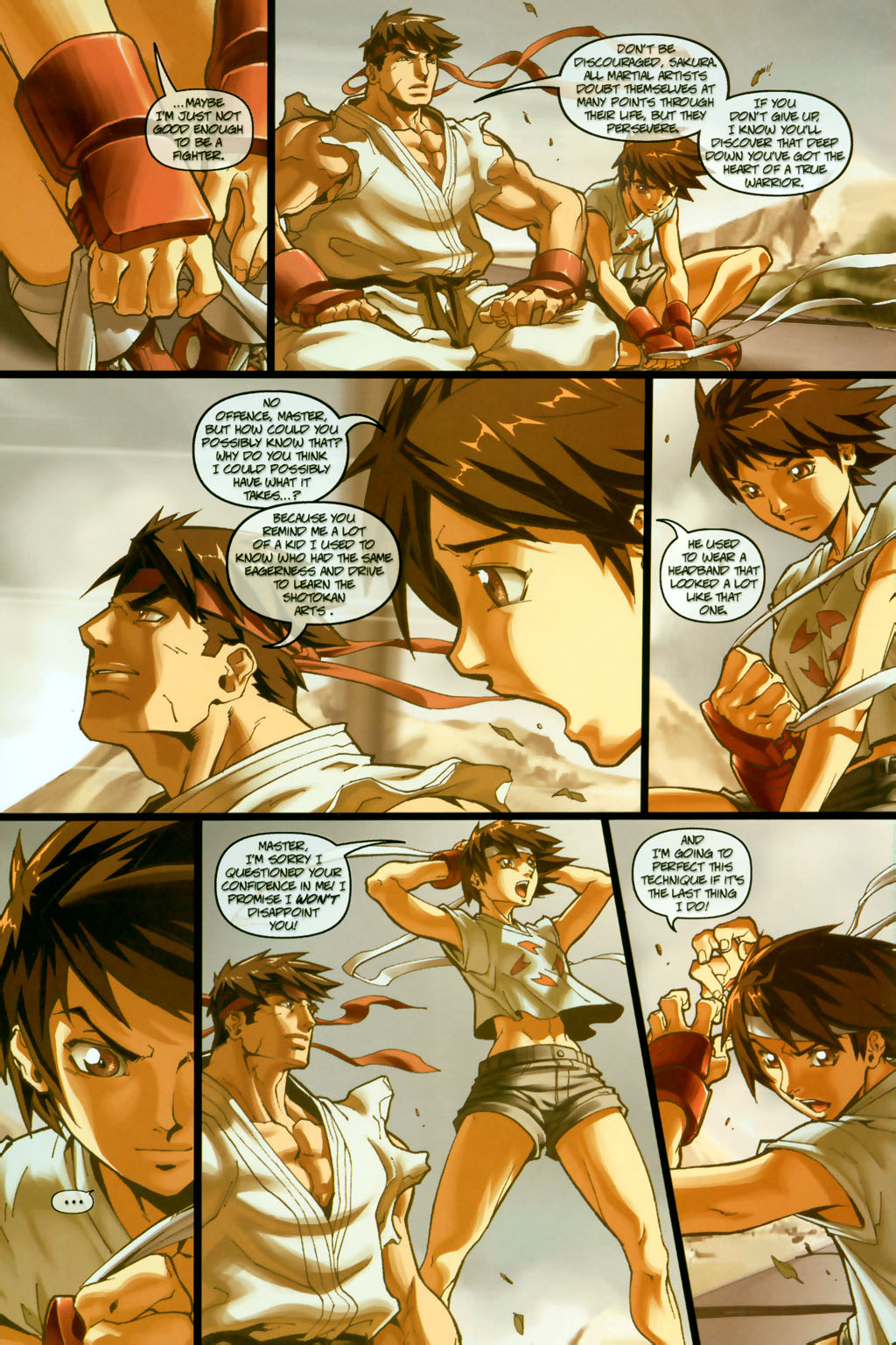 Read online Street Fighter (2003) comic -  Issue #14 - 4