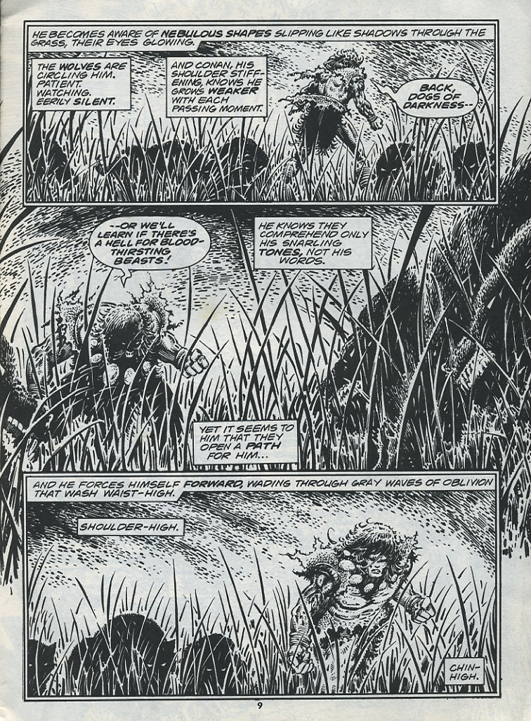 The Savage Sword Of Conan issue 221 - Page 11