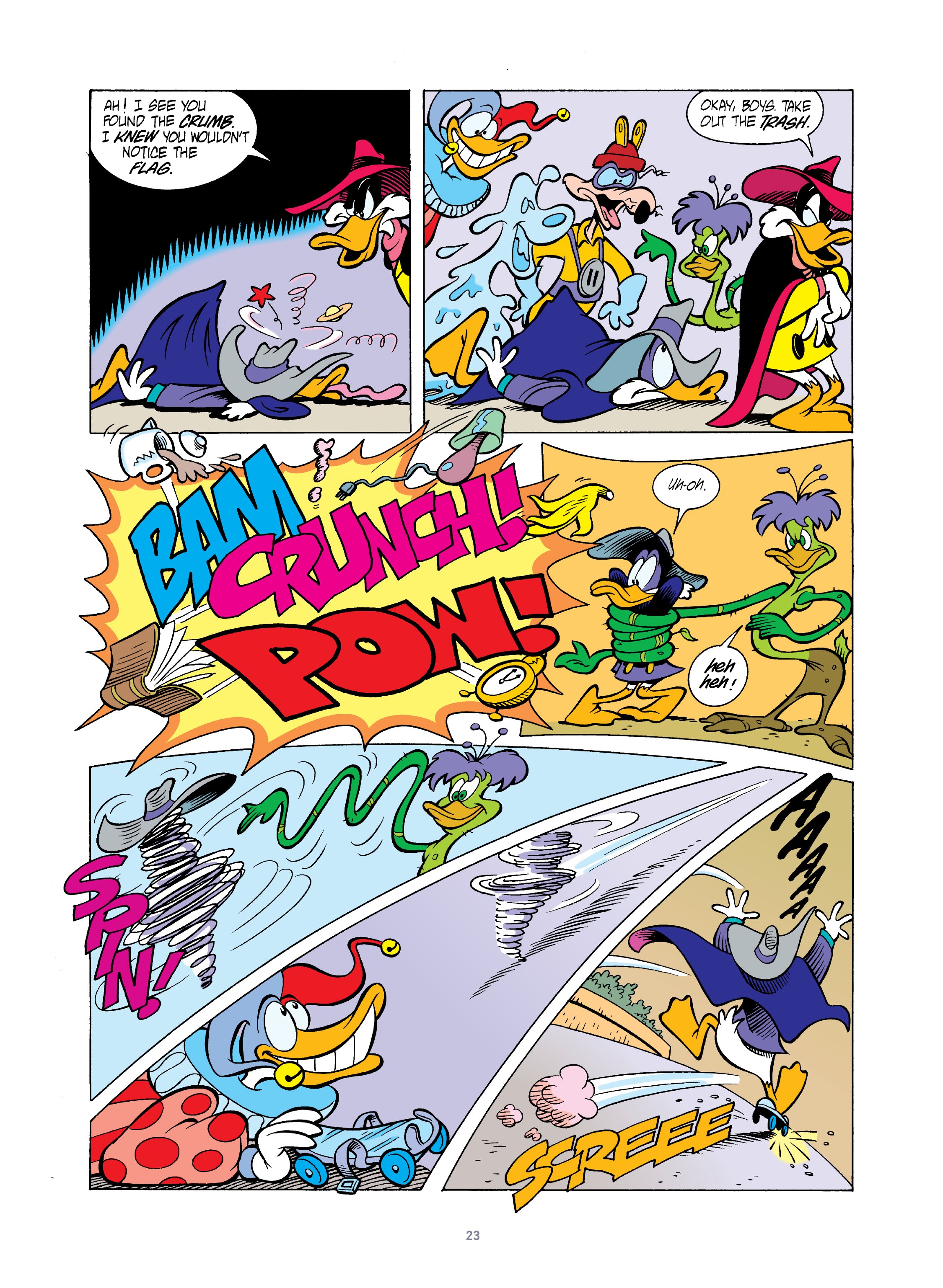 Read online Darkwing Duck: Just Us Justice Ducks comic -  Issue # TPB (Part 1) - 28