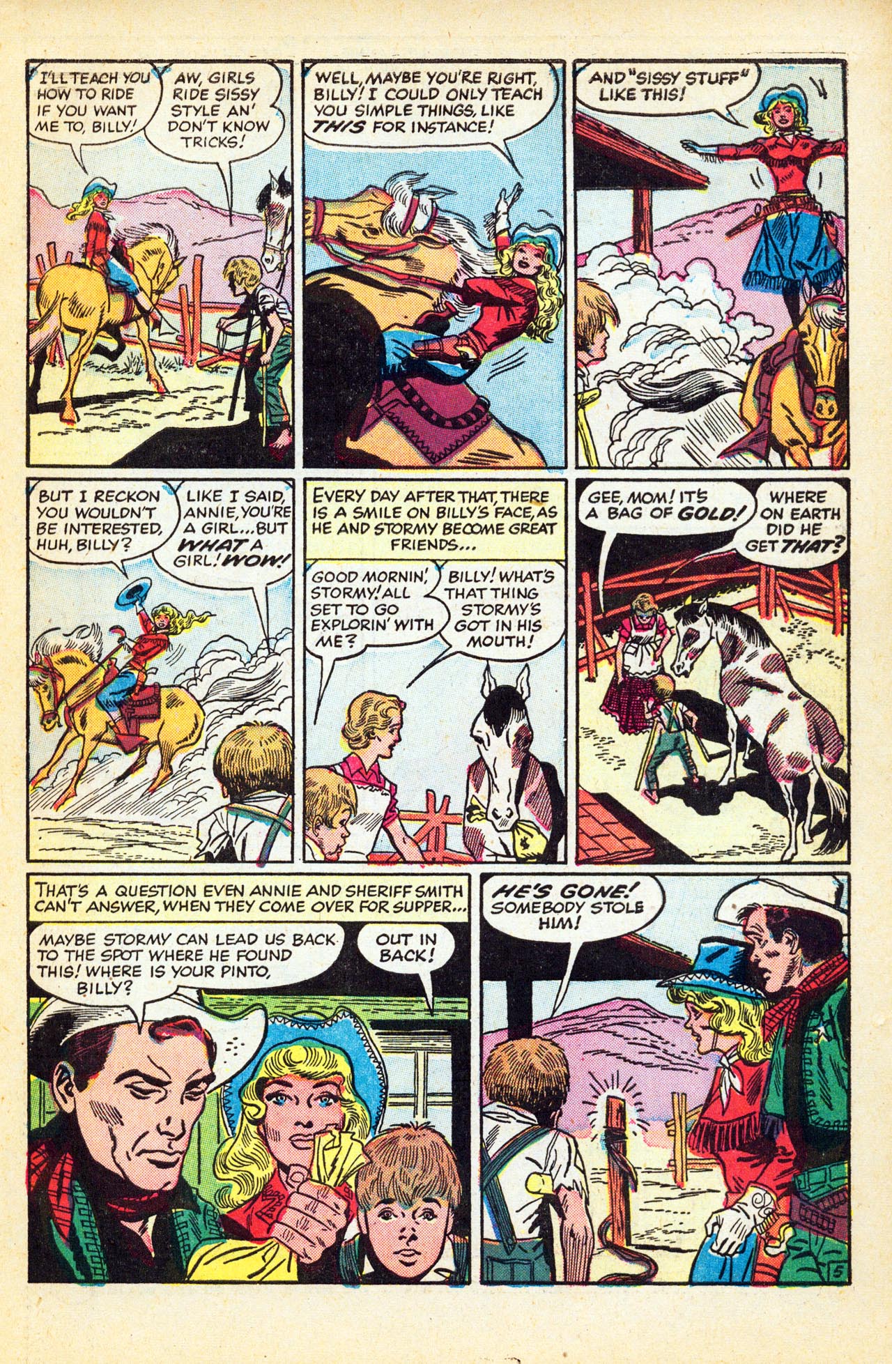 Read online Annie Oakley comic -  Issue #5 - 31