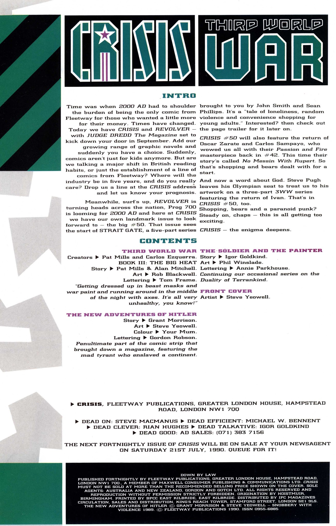 Read online Crisis comic -  Issue #48 - 2