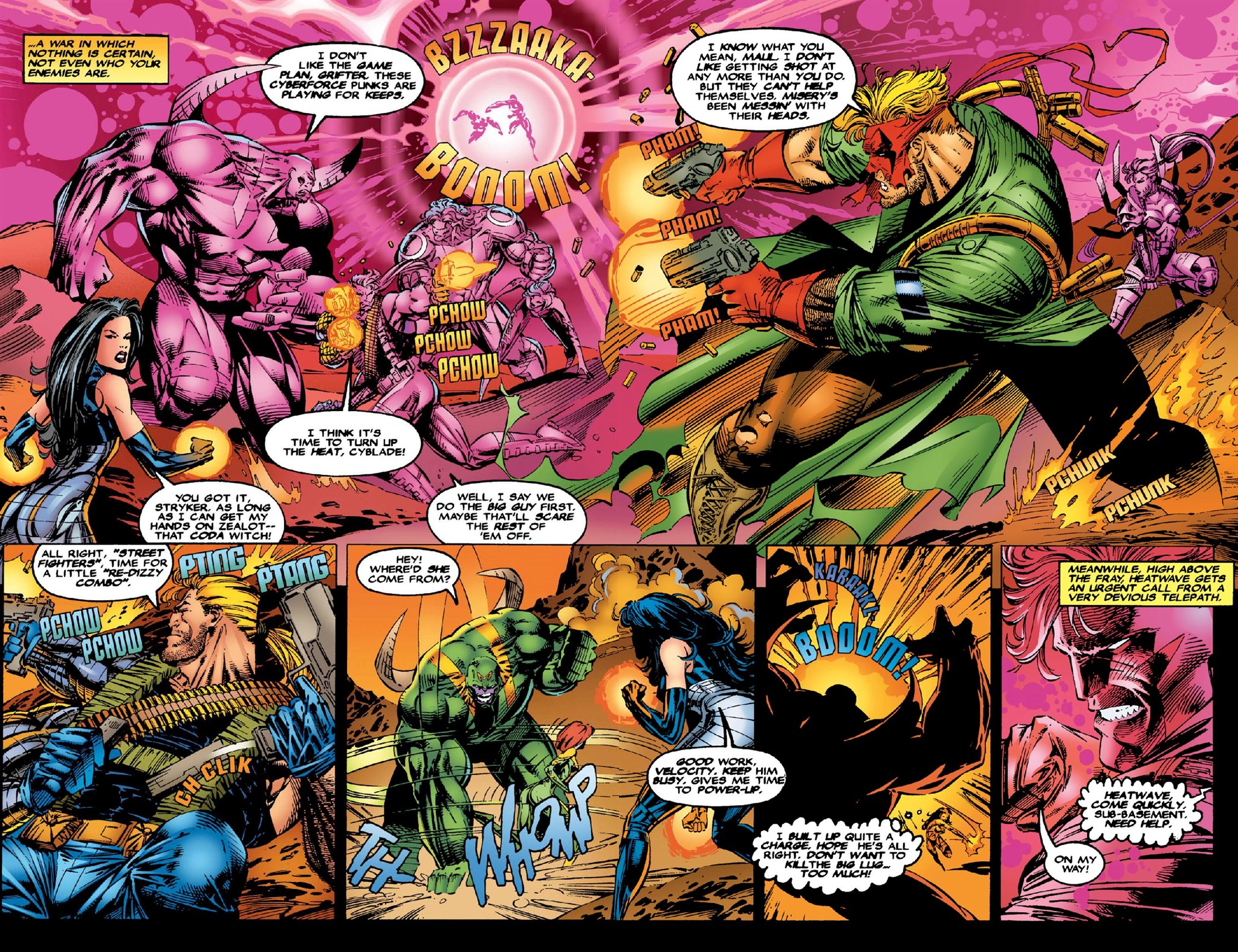 Read online Cyberforce (1992) comic -  Issue # _The Complete Cyberforce (Part 3) - 74