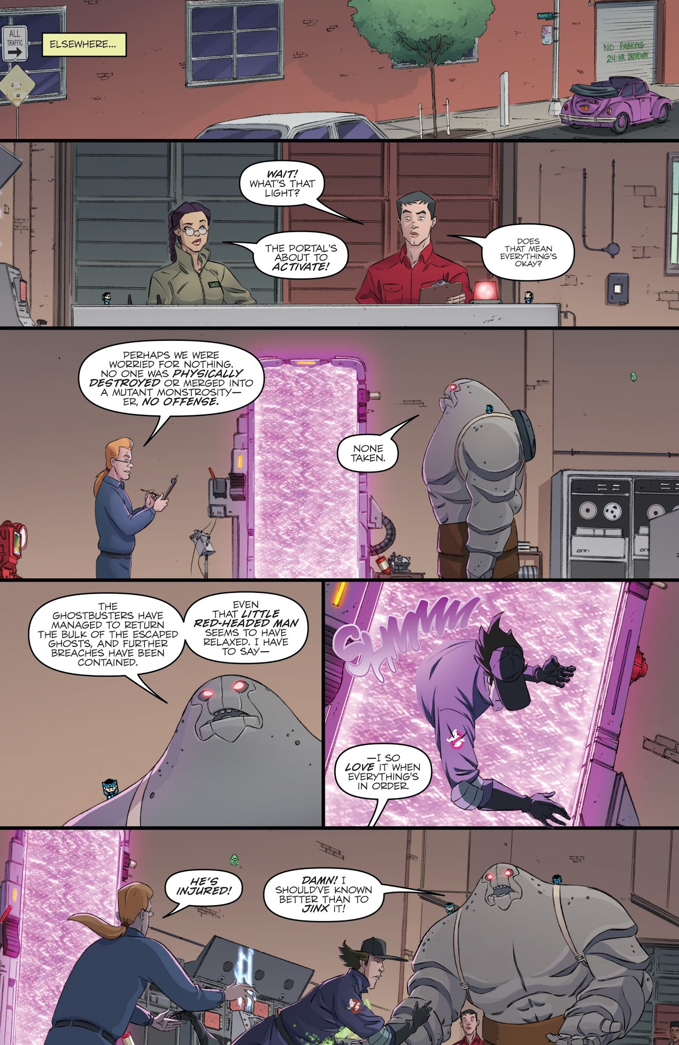 Read online Ghostbusters: Crossing Over comic -  Issue #7 - 22