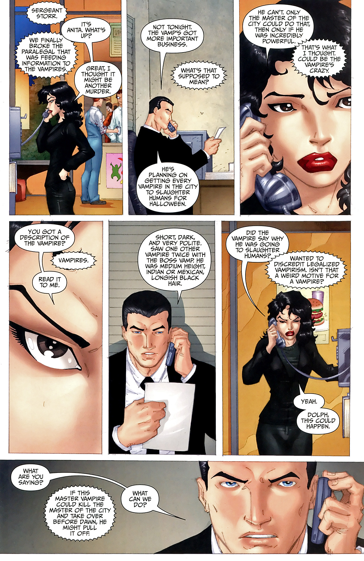 Read online Anita Blake, Vampire Hunter: Circus of the Damned - The Scoundrel comic -  Issue #4 - 4