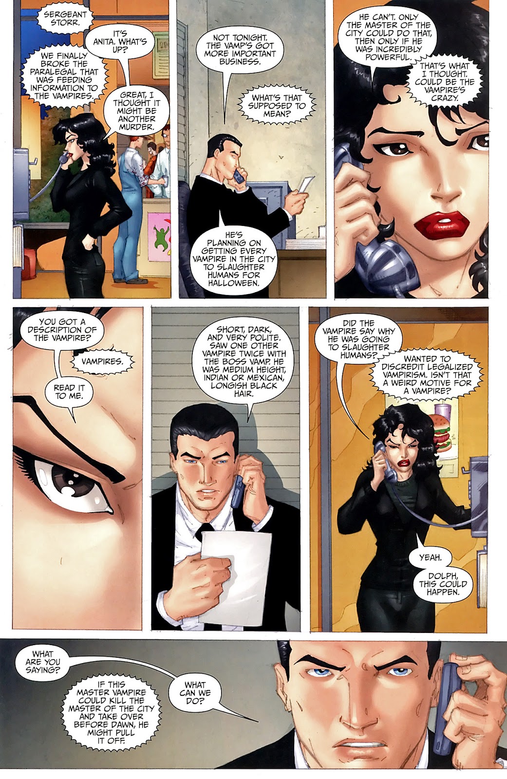 Anita Blake, Vampire Hunter: Circus of the Damned - The Scoundrel issue 4 - Page 4