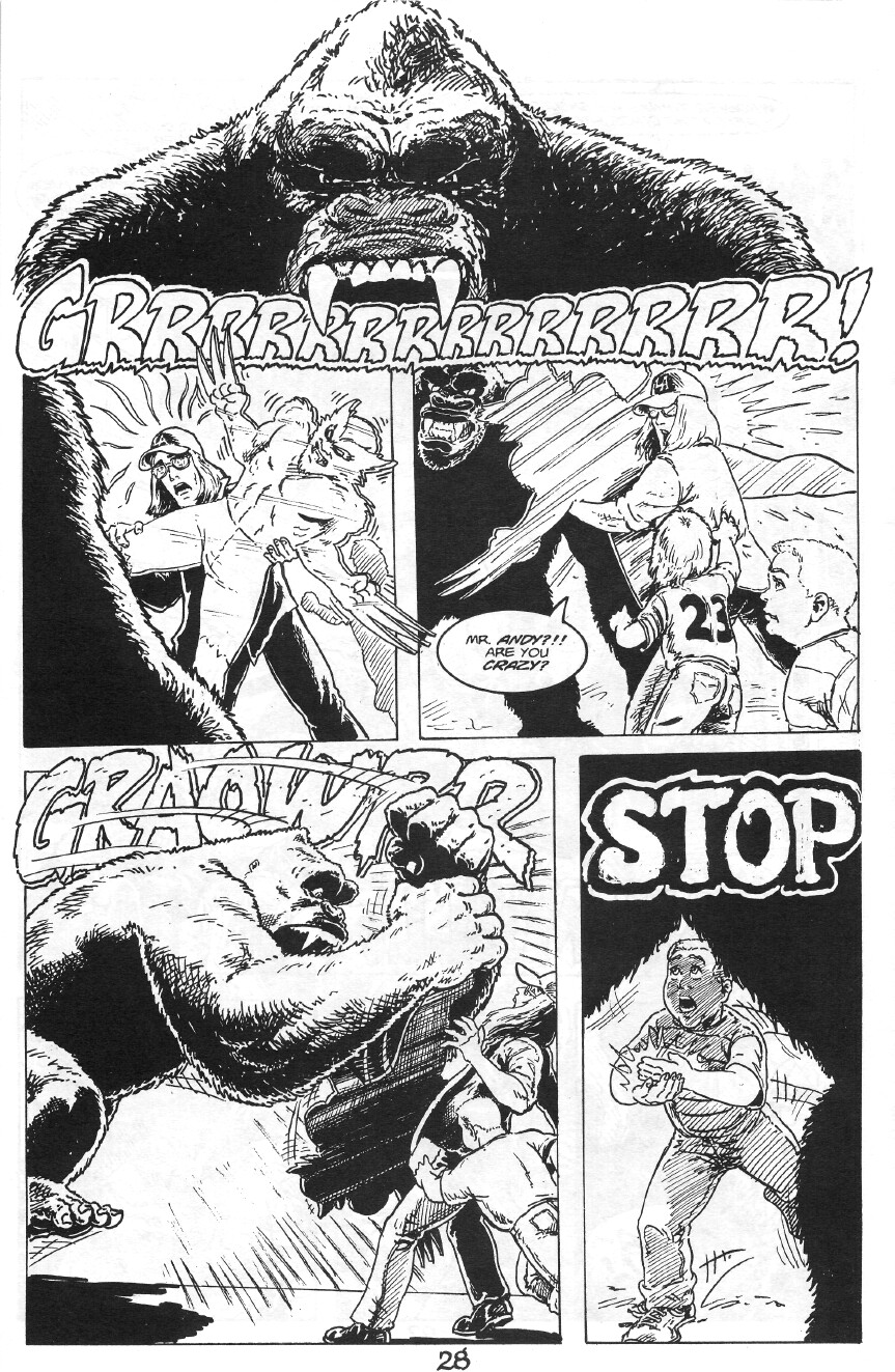 Read online Cavewoman: Rain comic -  Issue #4 - 32
