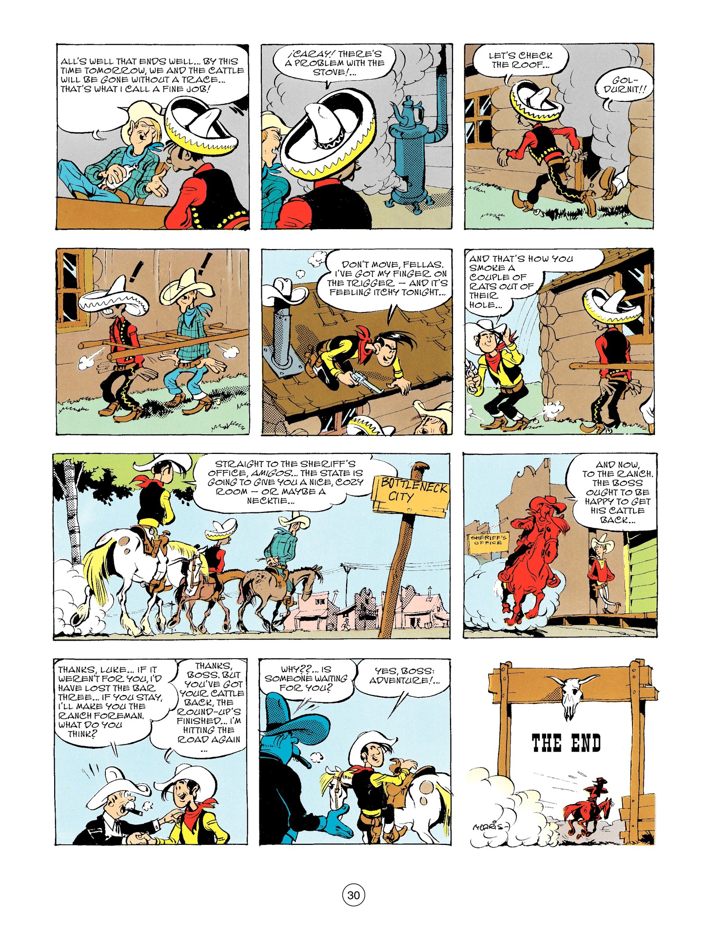 Read online A Lucky Luke Adventure comic -  Issue #56 - 30