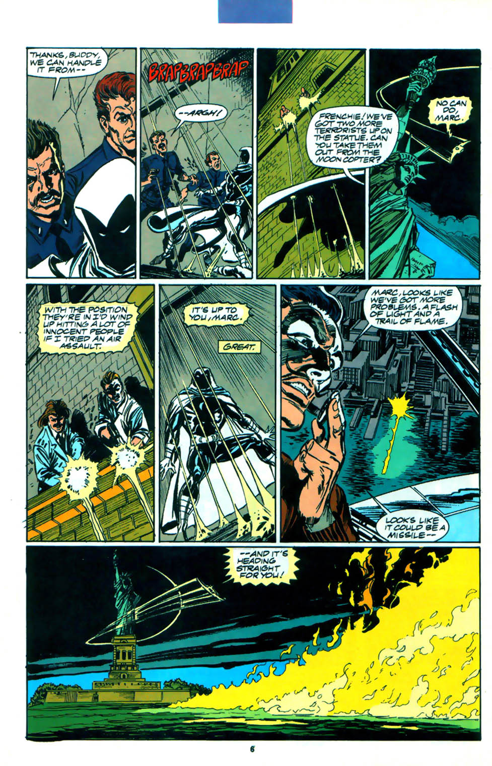 Read online Marc Spector: Moon Knight comic -  Issue #25 - 7