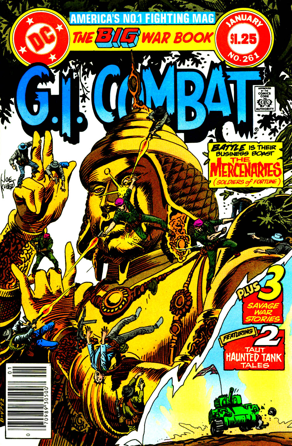 Read online G.I. Combat (1952) comic -  Issue #261 - 1