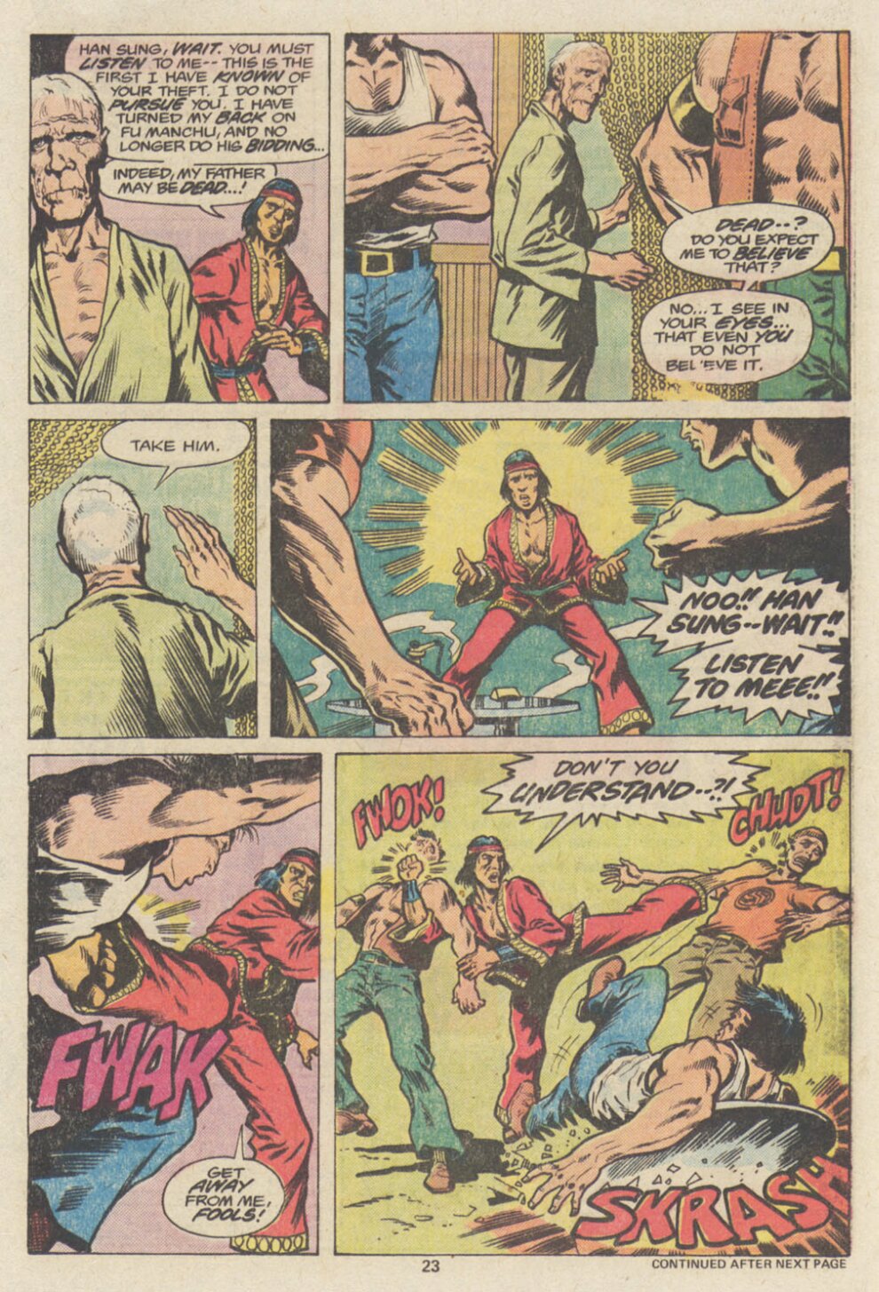 Master of Kung Fu (1974) Issue #55 #40 - English 14