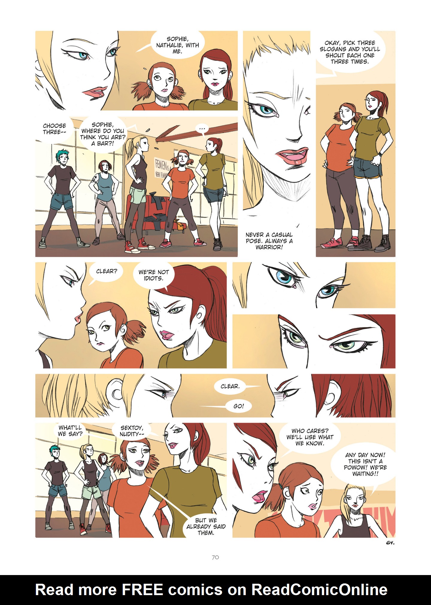 Read online Diary of A Femen comic -  Issue # TPB - 72