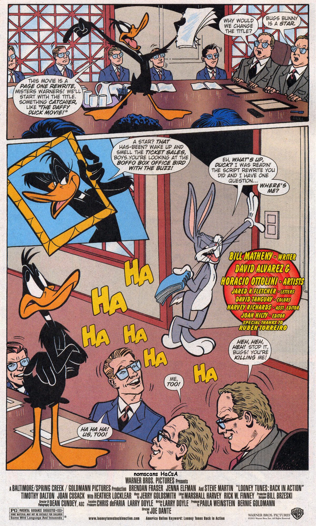 Read online Looney Tunes: Back in Action Movie Adaptation comic -  Issue # Full - 3