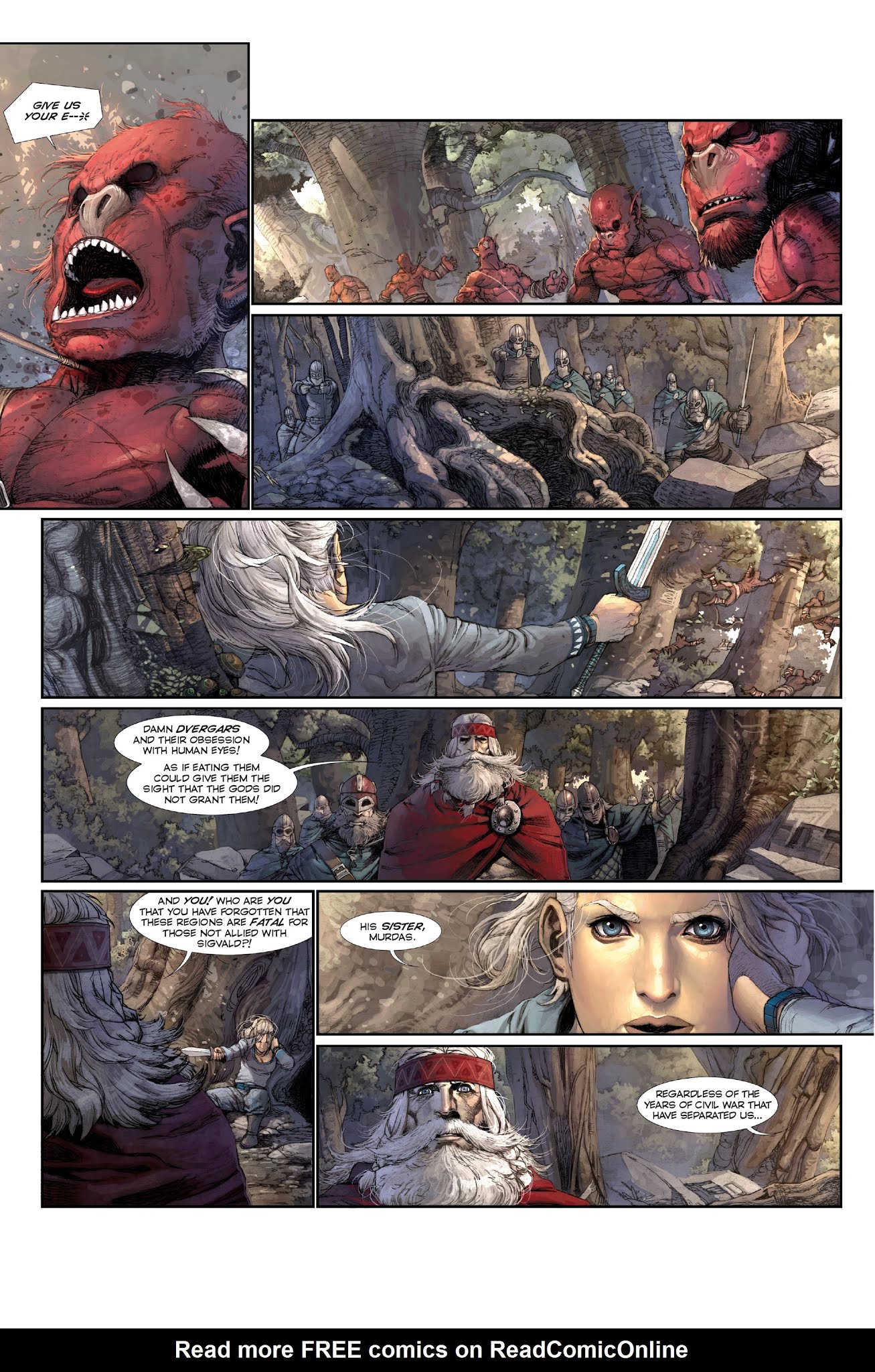 Read online Konungar: War of Crowns comic -  Issue #1 - 34