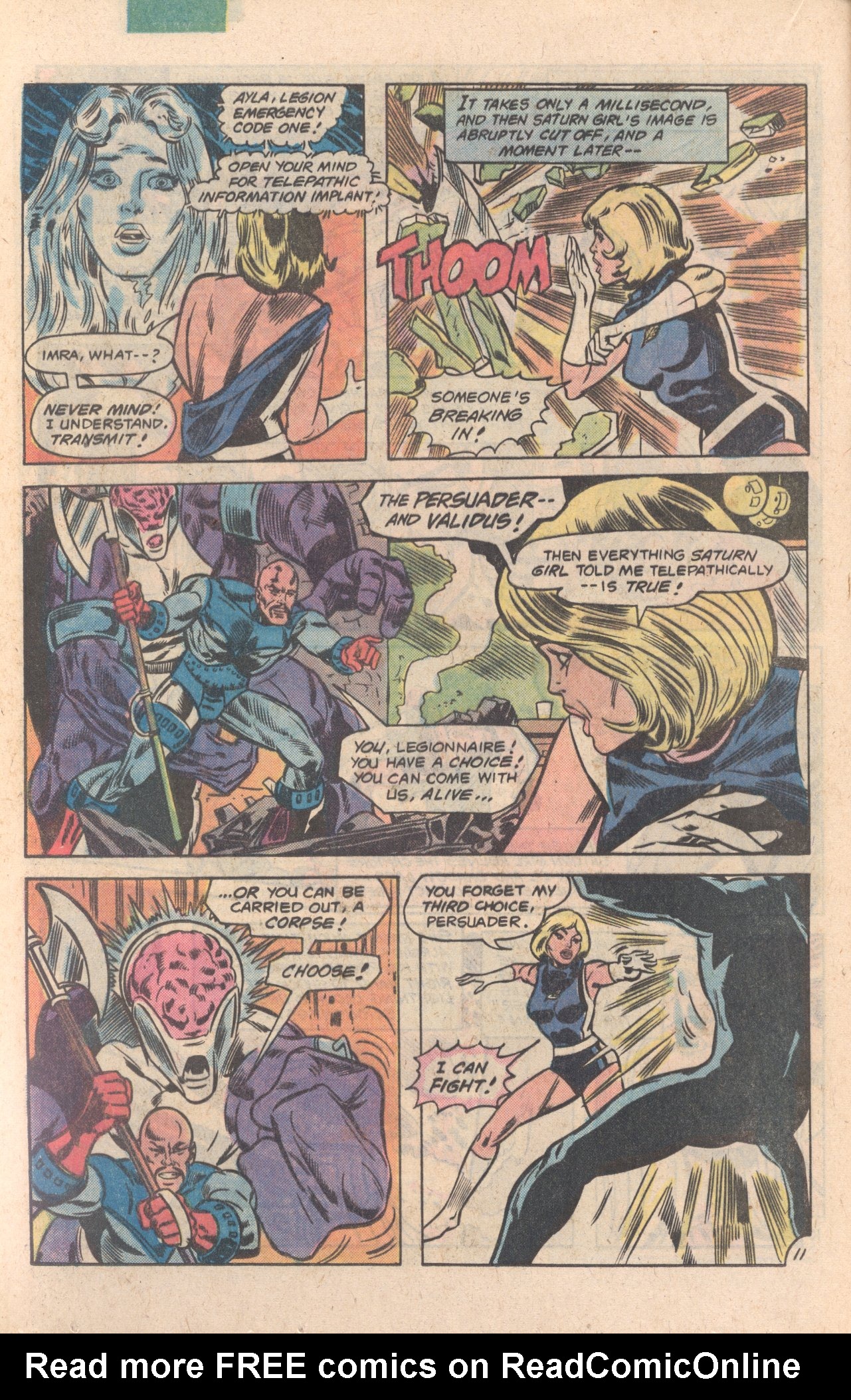 Legion of Super-Heroes (1980) 270 Page 11