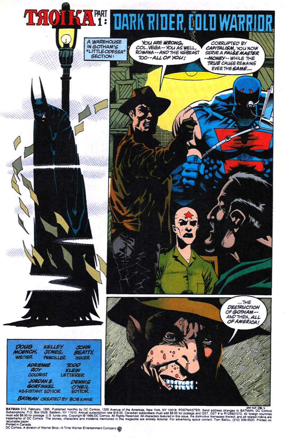 <{ $series->title }} issue Batman: Knightfall Troika - Issue #1 - Page 2