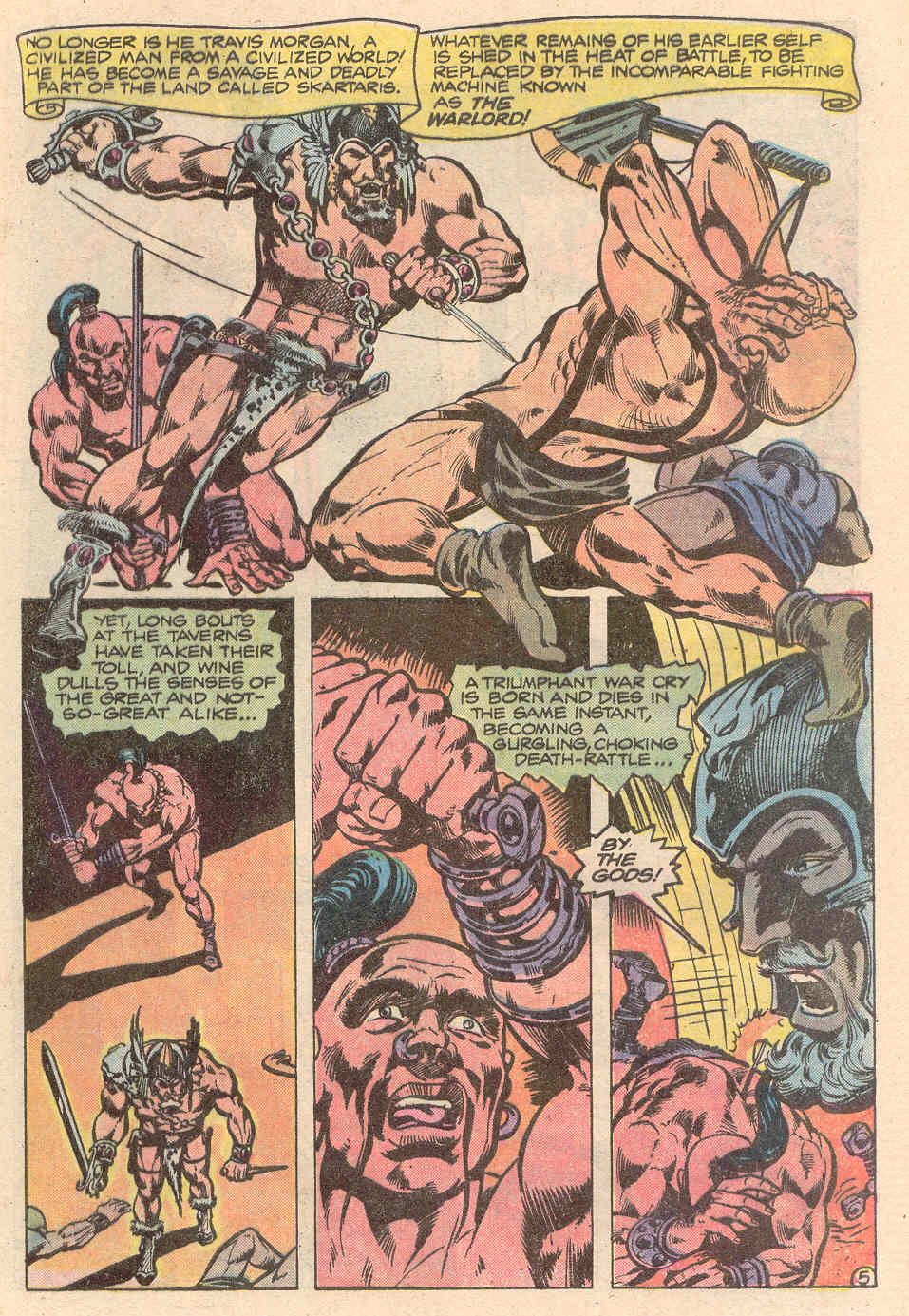 Read online Warlord (1976) comic -  Issue #22 - 6